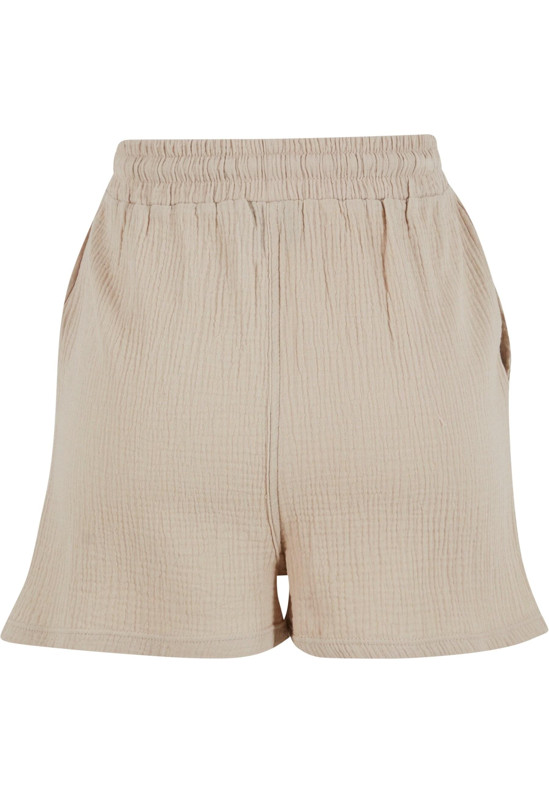 URBAN CLASSICS Sweatshorts "Urban Classics Ladies Musselin Shorts", (1 tlg. günstig online kaufen