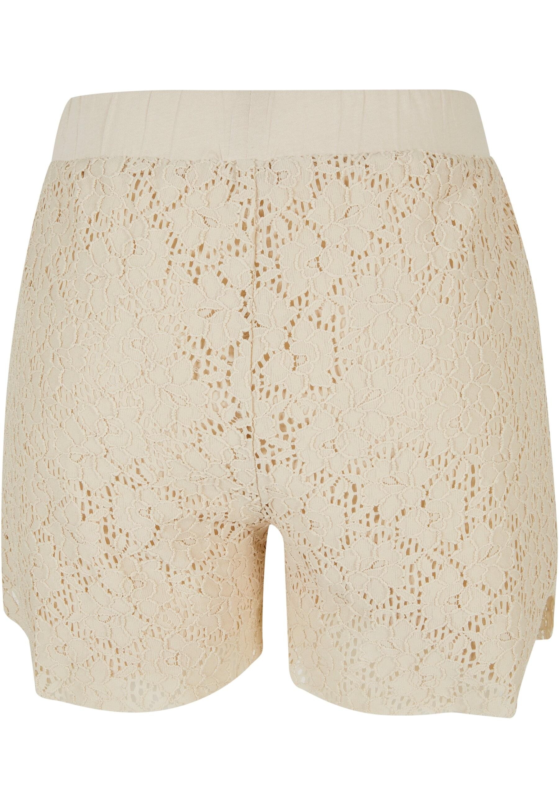 URBAN CLASSICS Stoffhose "Urban Classics Damen Ladies Laces Shorts" günstig online kaufen