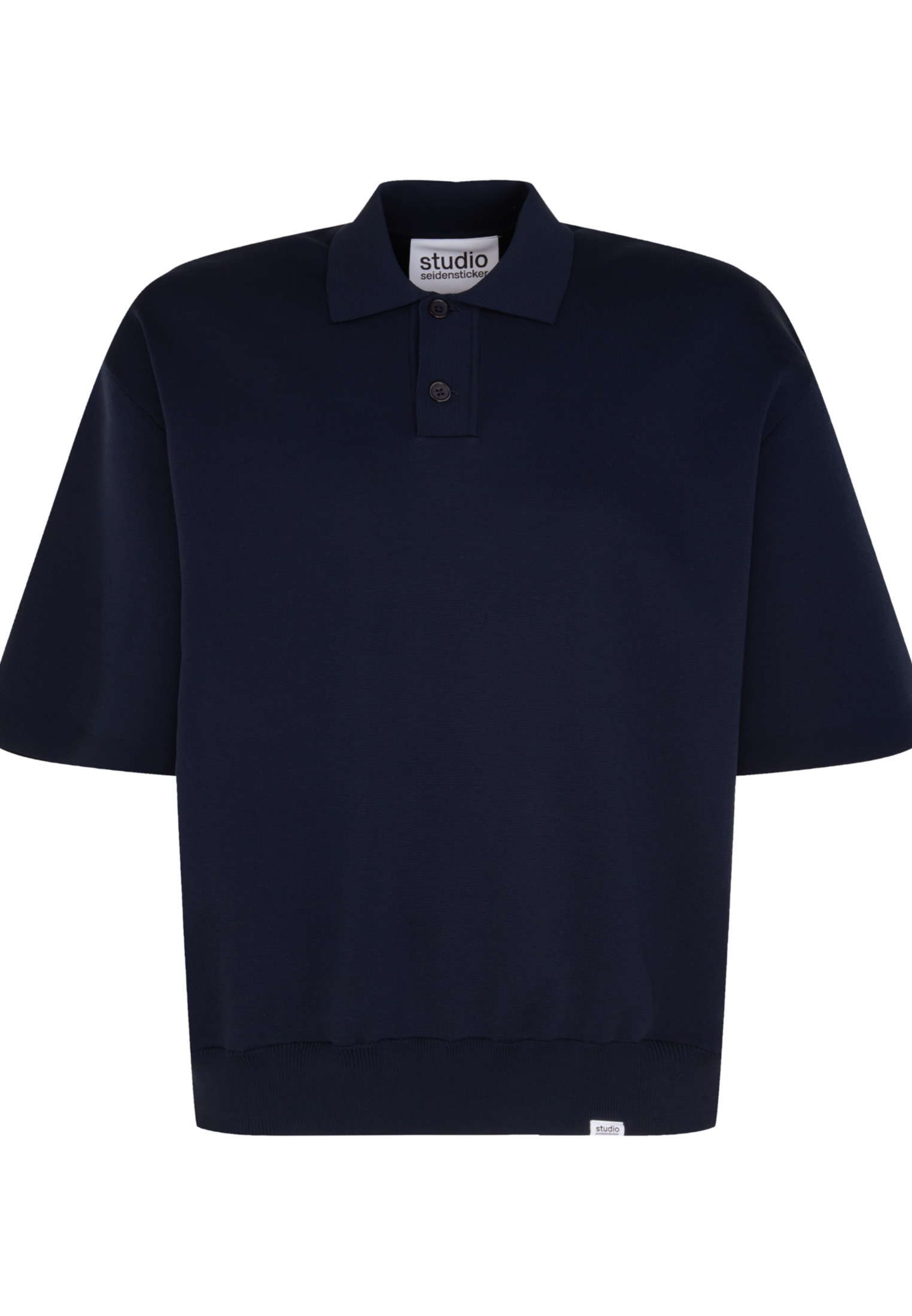 studio seidensticker Strickpullover »Studio«, Polo Uni