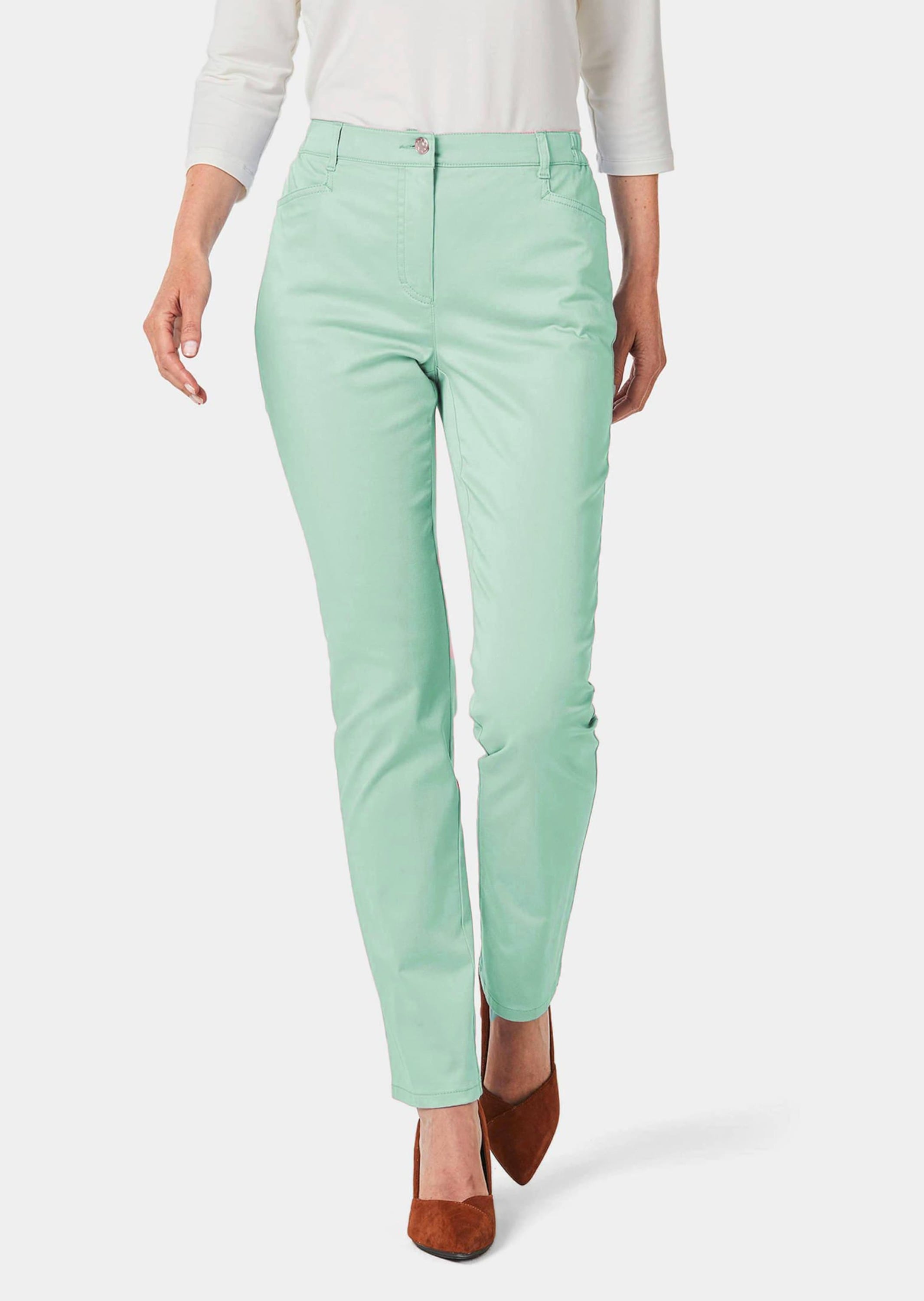 GOLDNER Stoffhose »Baumwollhose ANNA Leichte Baumwoll-Hose ANNA«