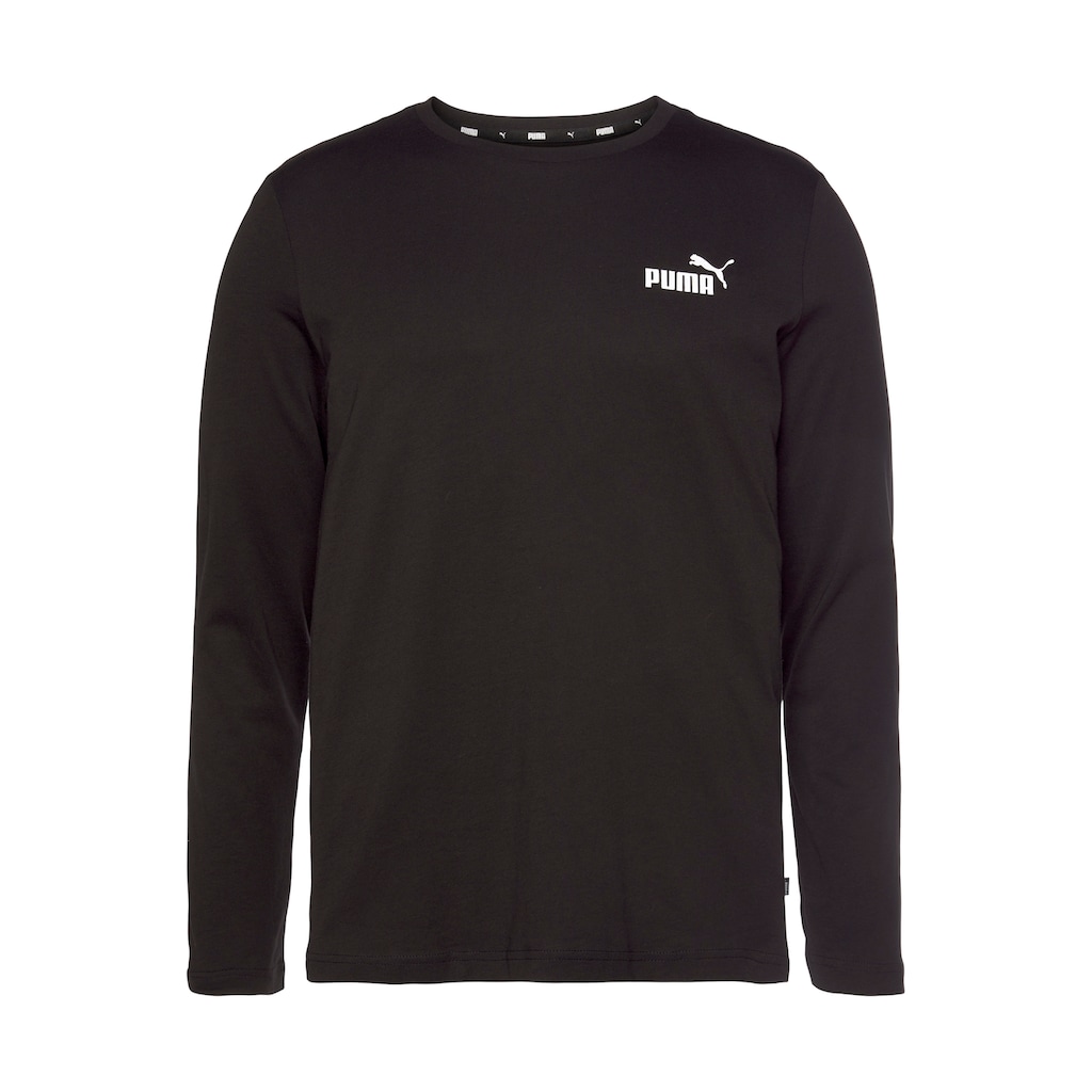 PUMA Langarmshirt »ESS SMALL LOGO LONGSLEEVE TEE«