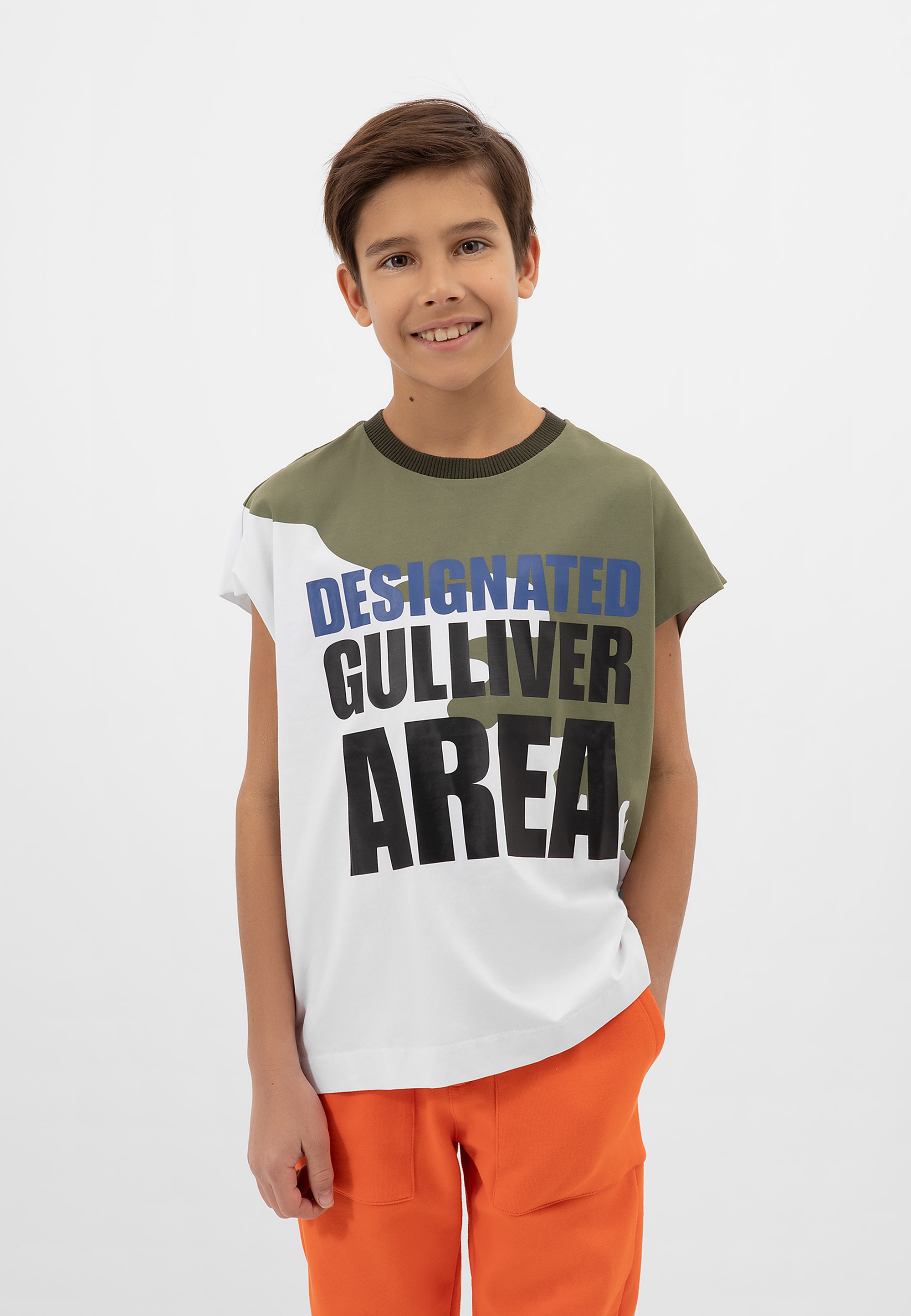 ▷ für | Schriftprints farbigen BAUR Gulliver T-Shirt, mit