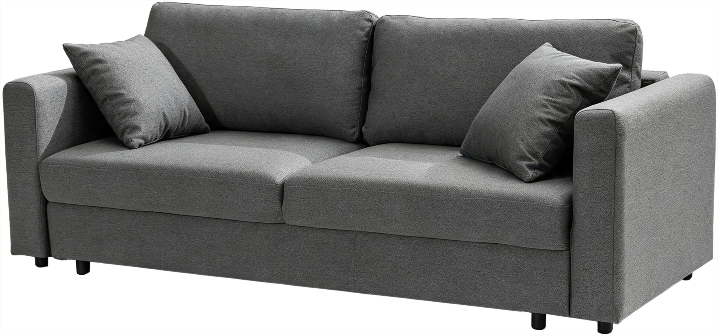 OTTO home Schlafsofa »LIOORA 3-Sitzer (240cm), Cord und Webstoff« Bettfunktion & Bettkasten, Premium Sitzkomfort (HR-Schaum/Federkern)