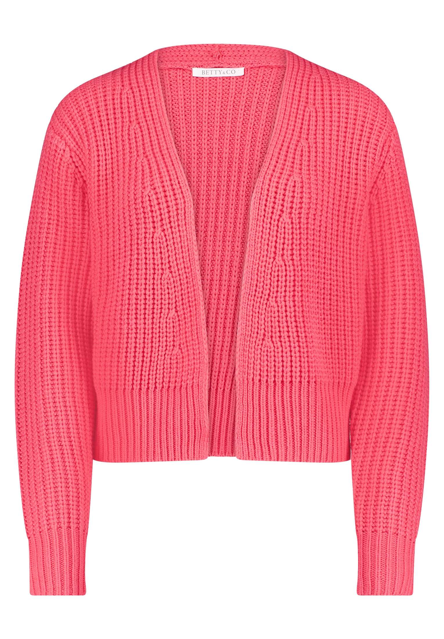 Betty&Co Strickjacke "Betty & Co Damen Grobstrickjacke ohne Verschluss", Ri günstig online kaufen