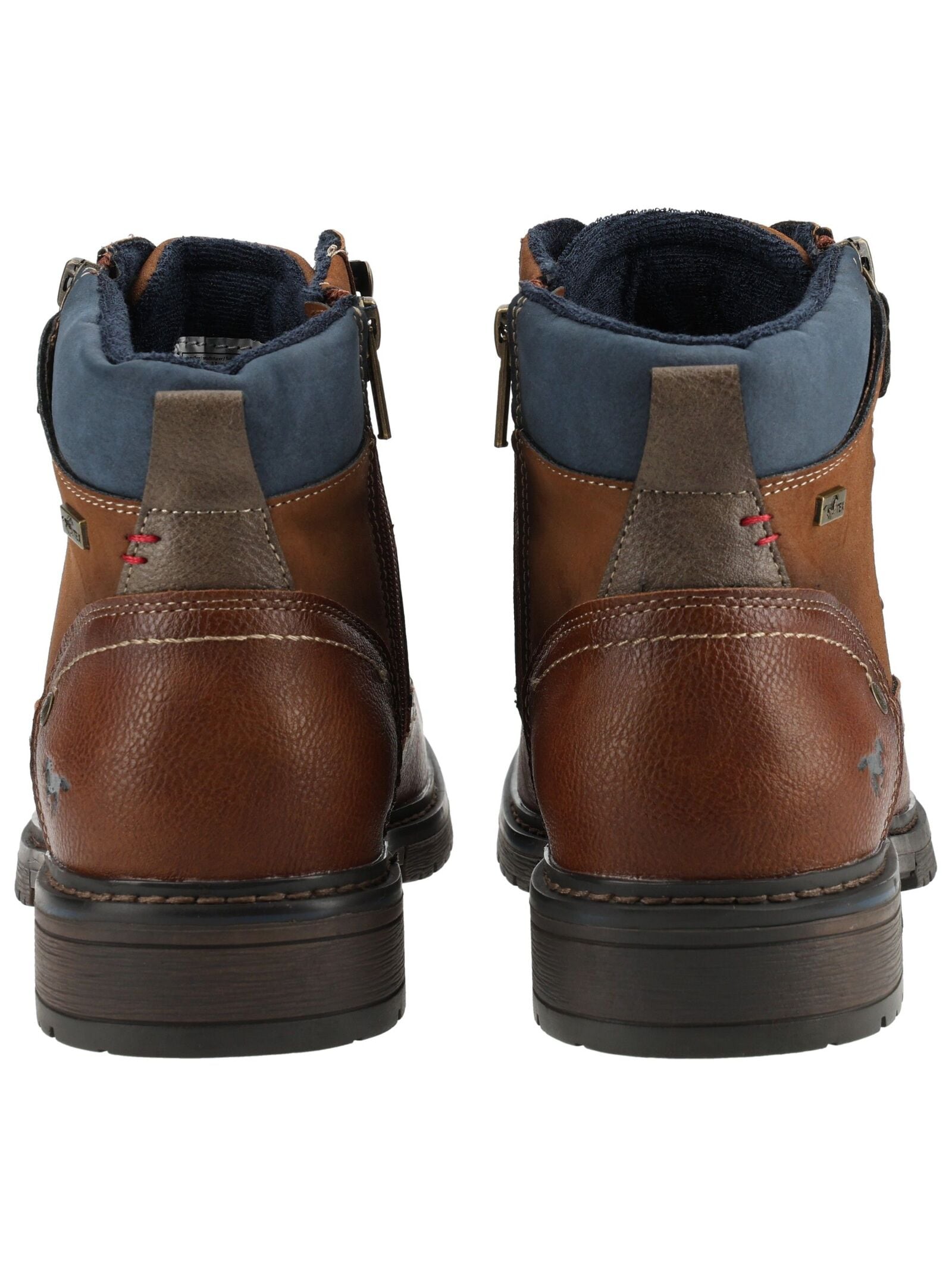 Mustang Shoes Schnürstiefelette »Mustang Shoes Stiefelette Lederimitat«