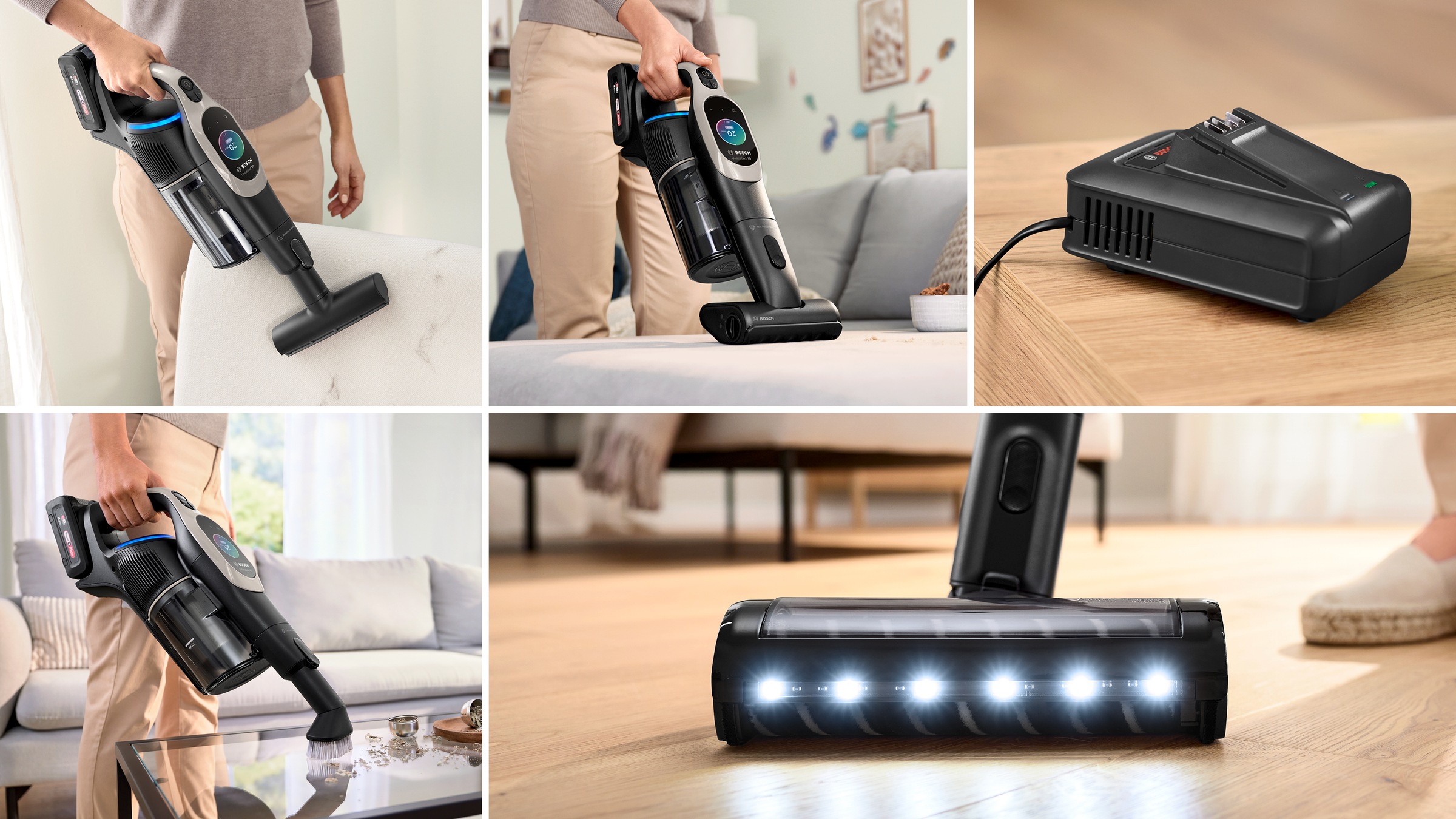 BOSCH Softdüse "Hartboden-Softdüse mit LED-Beleuchtung BHZUNGHF, sanfte Rei günstig online kaufen