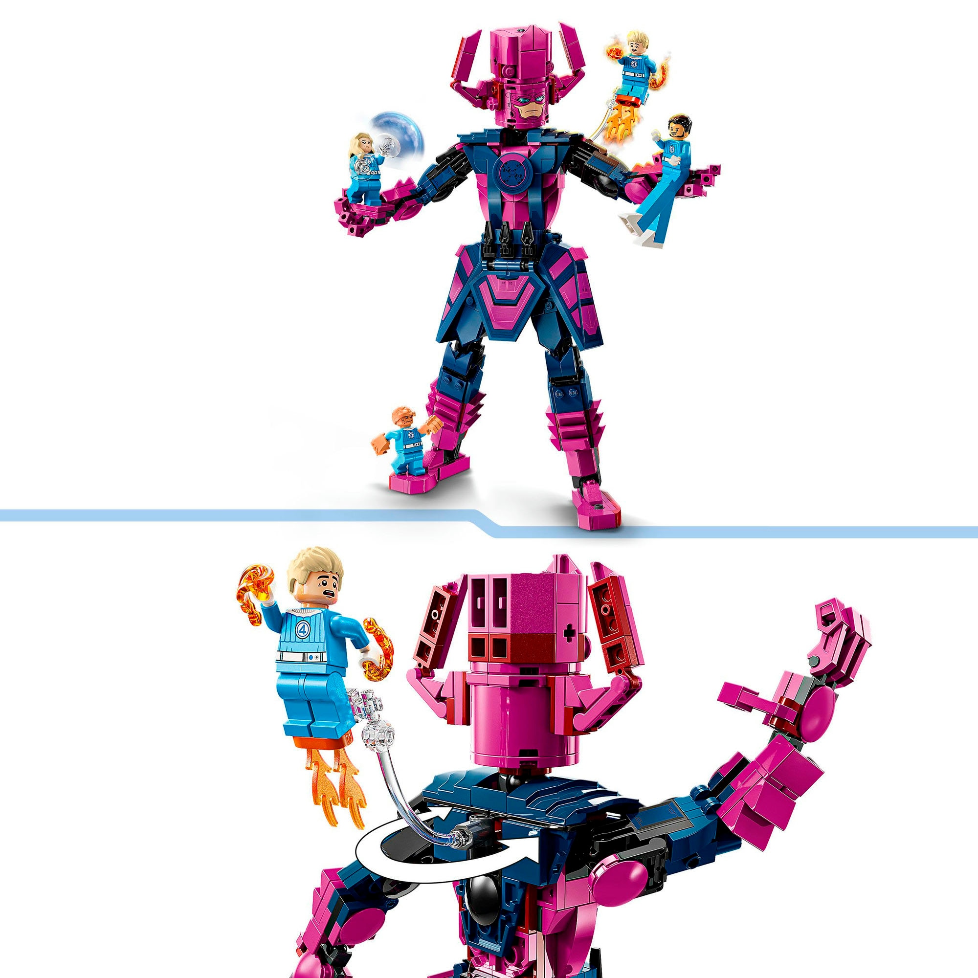 LEGO® Konstruktionsspielsteine »Fantastic Four vs. Galactus Baufigur (76316), LEGO Super Heroes«, (427 St.), Made in Europe