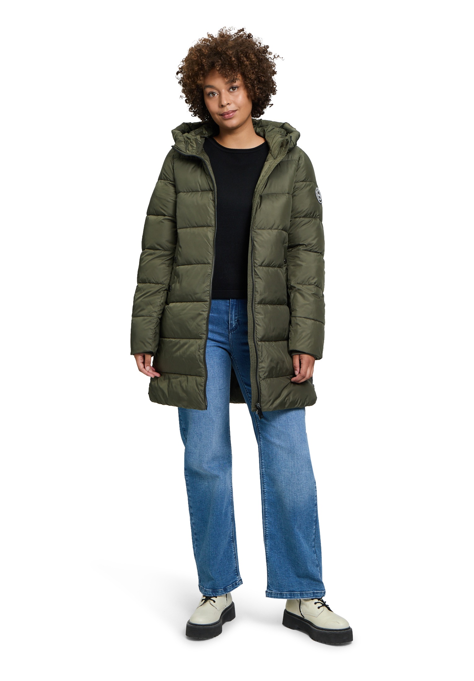 Cartoon Outdoorjacke »Cartoon Outdoorjacke mit Kapuze«, mit Kapuze
