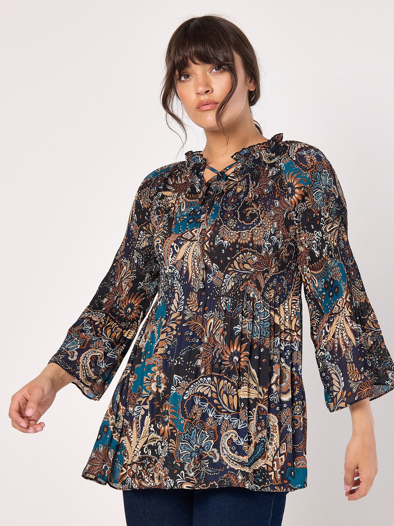 Apricot Klassische Bluse »Blusentop« 1 mit Paisley-Muster