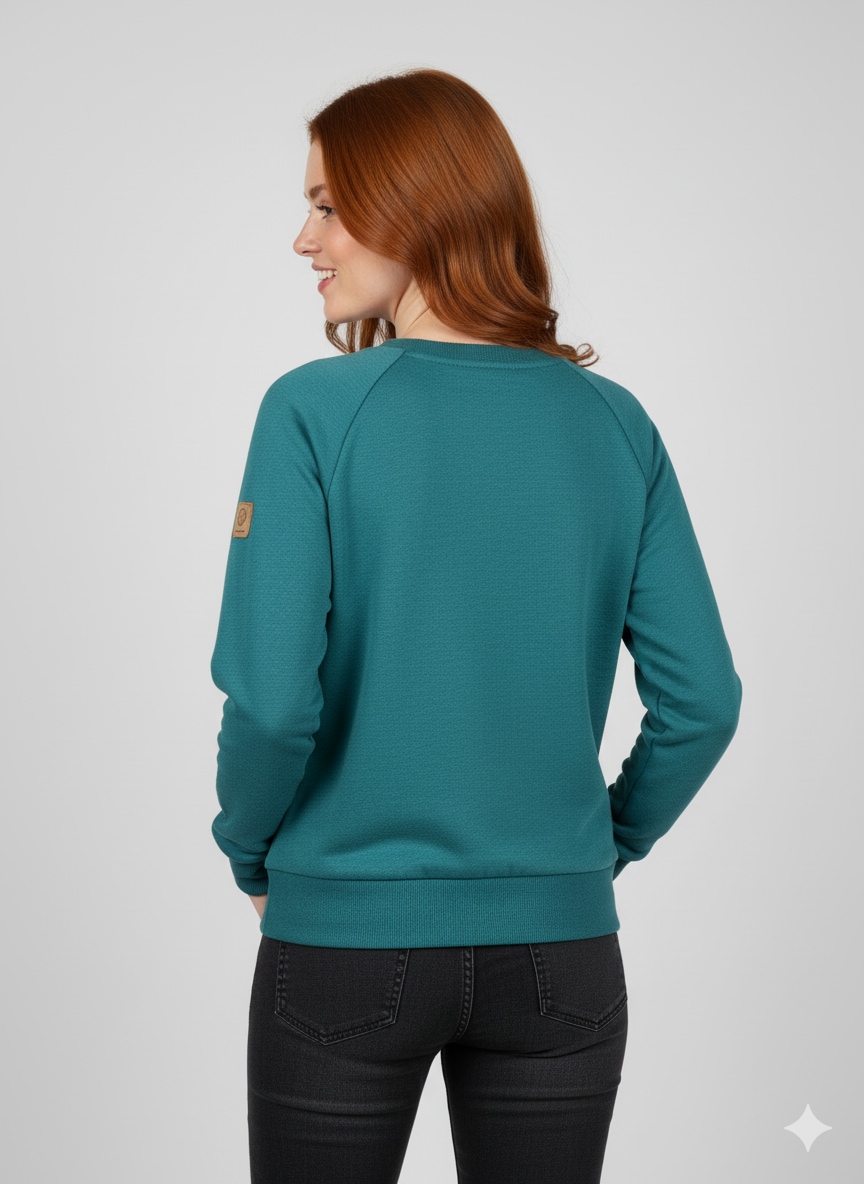 Ragwear Sweatshirt »JOHANKA LOGO O«
