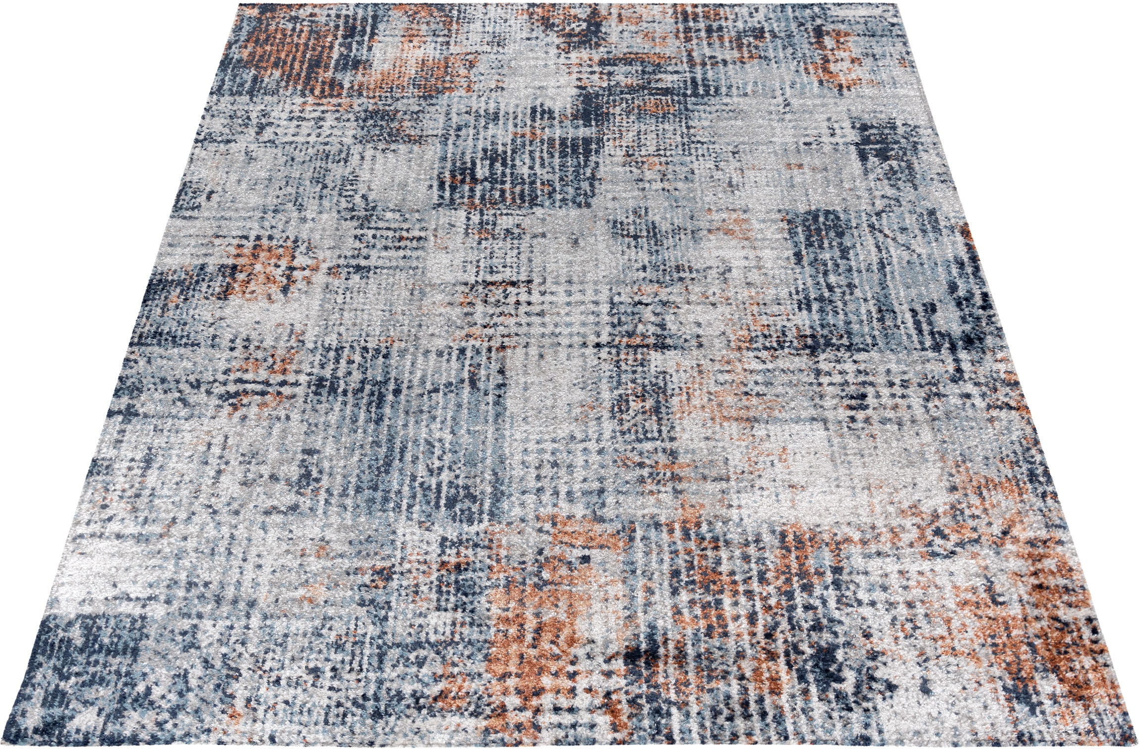 Teppich kaufen Orient- in Kurzflor Optik | rechteckig, Sehrazat Wohnzimmer, »ANTIK BAUR 8020«,