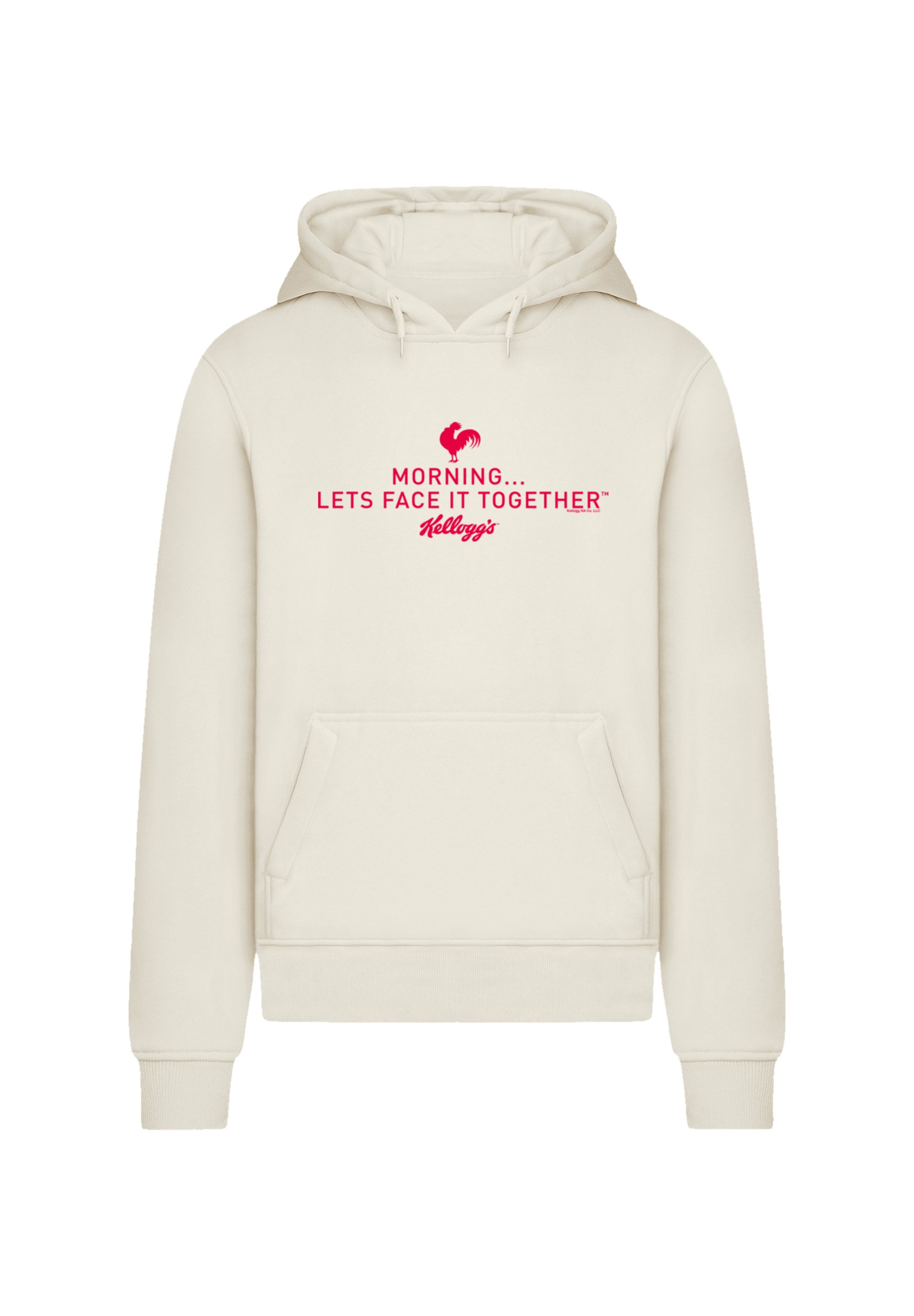 F4NT4STIC Kapuzenpullover "Kelloggs Breakfast Cereals Morning Lets Face It" günstig online kaufen