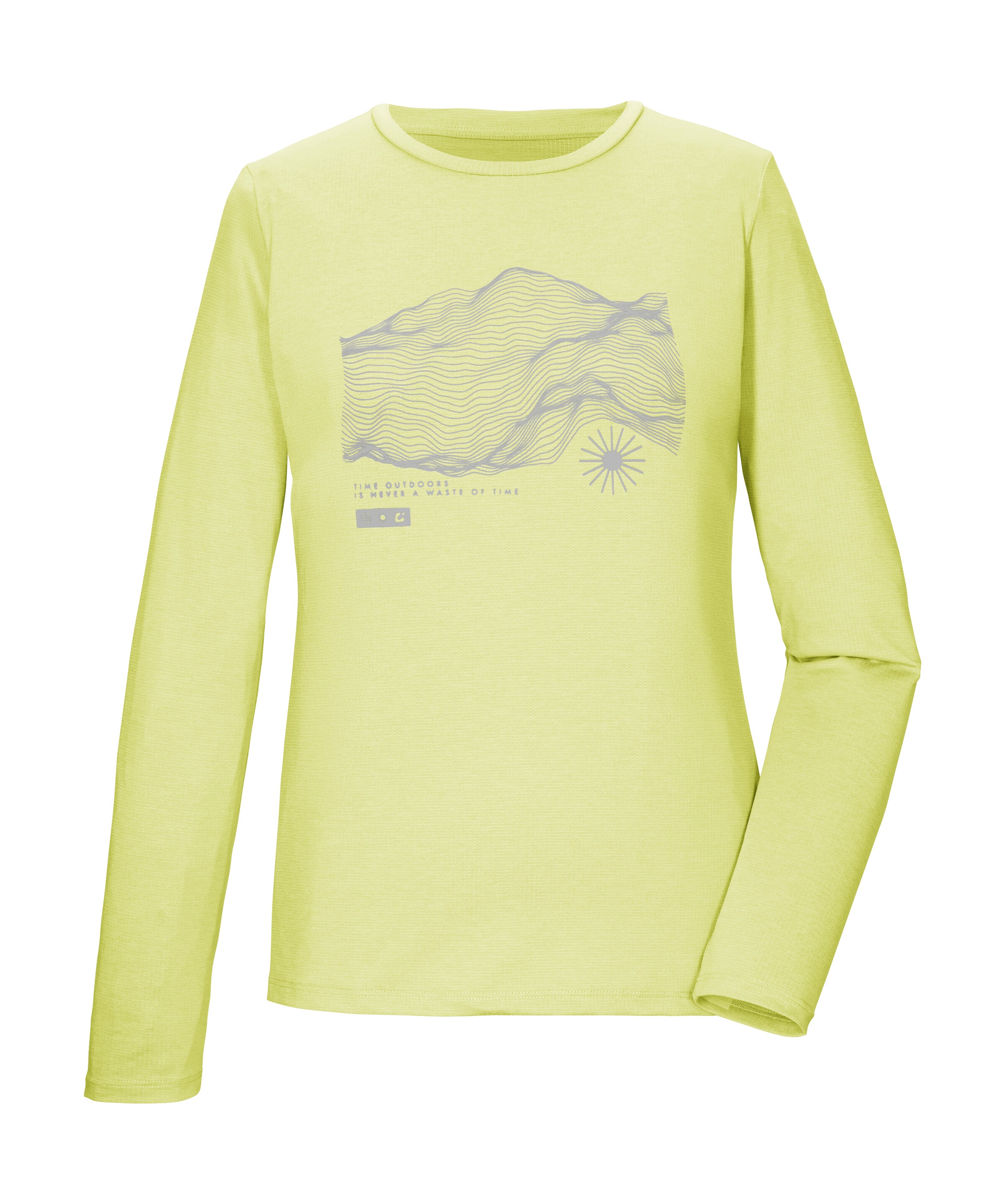 Killtec Langarmshirt "KOS 179 WMN LS SHRT" Weiches, strapazierfähiges, atmungsaktives Langarmshirt