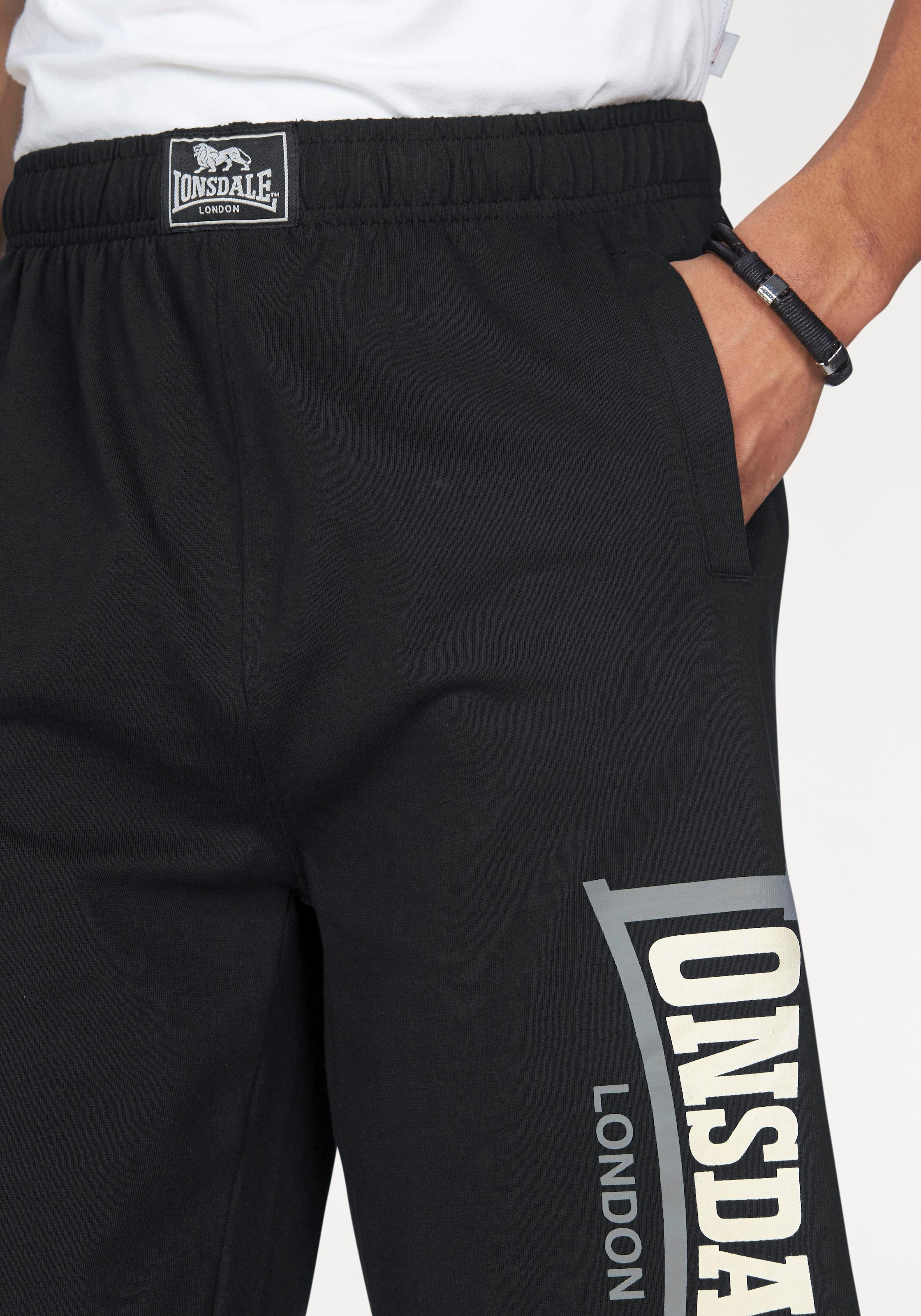 Lonsdale Sweatshorts »JAM«, mit Gummizugbund und Seitentaschen