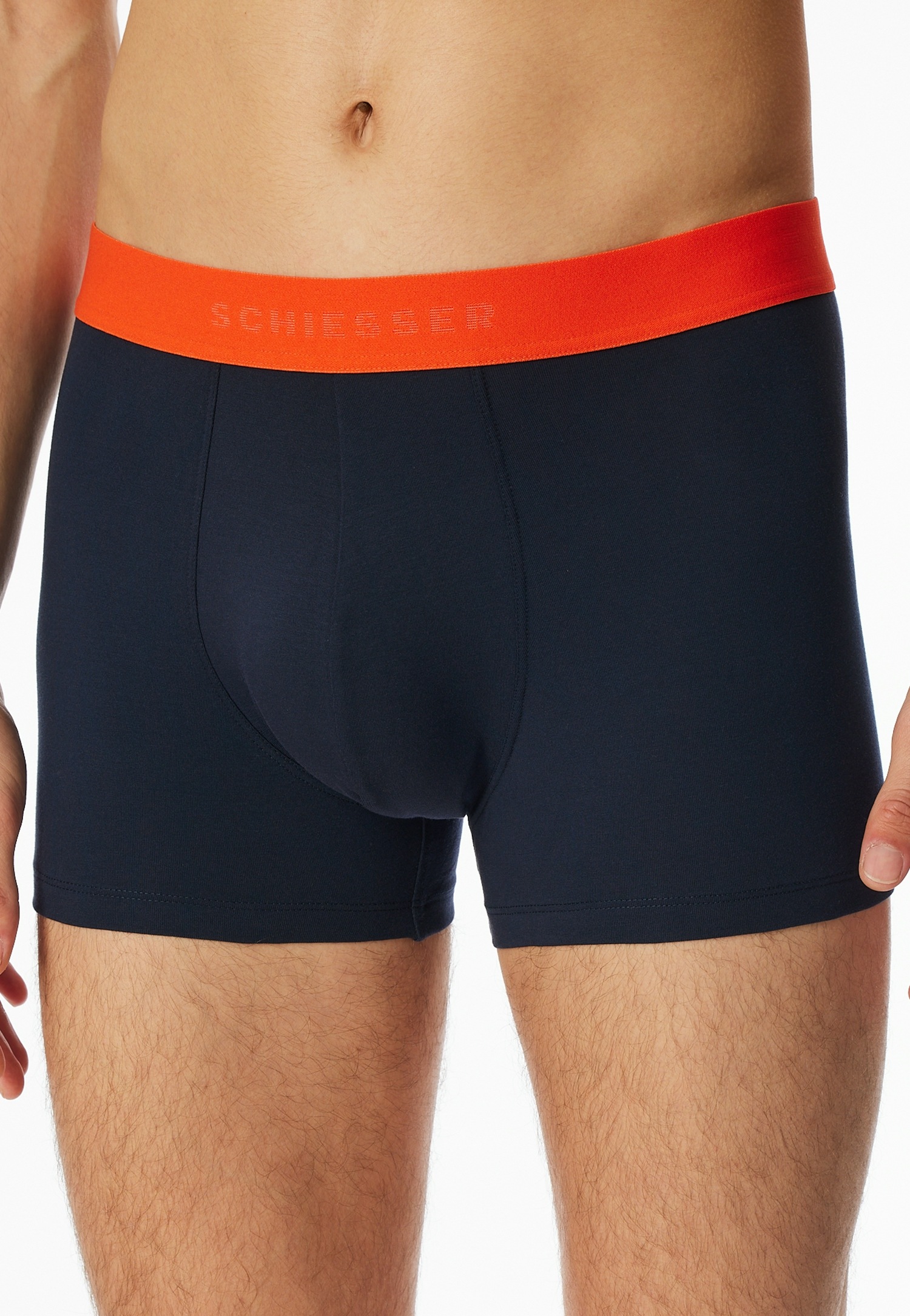 Schiesser Boxershorts "95/5 Multipacks", mit farblich abgesetztem, sportlic günstig online kaufen