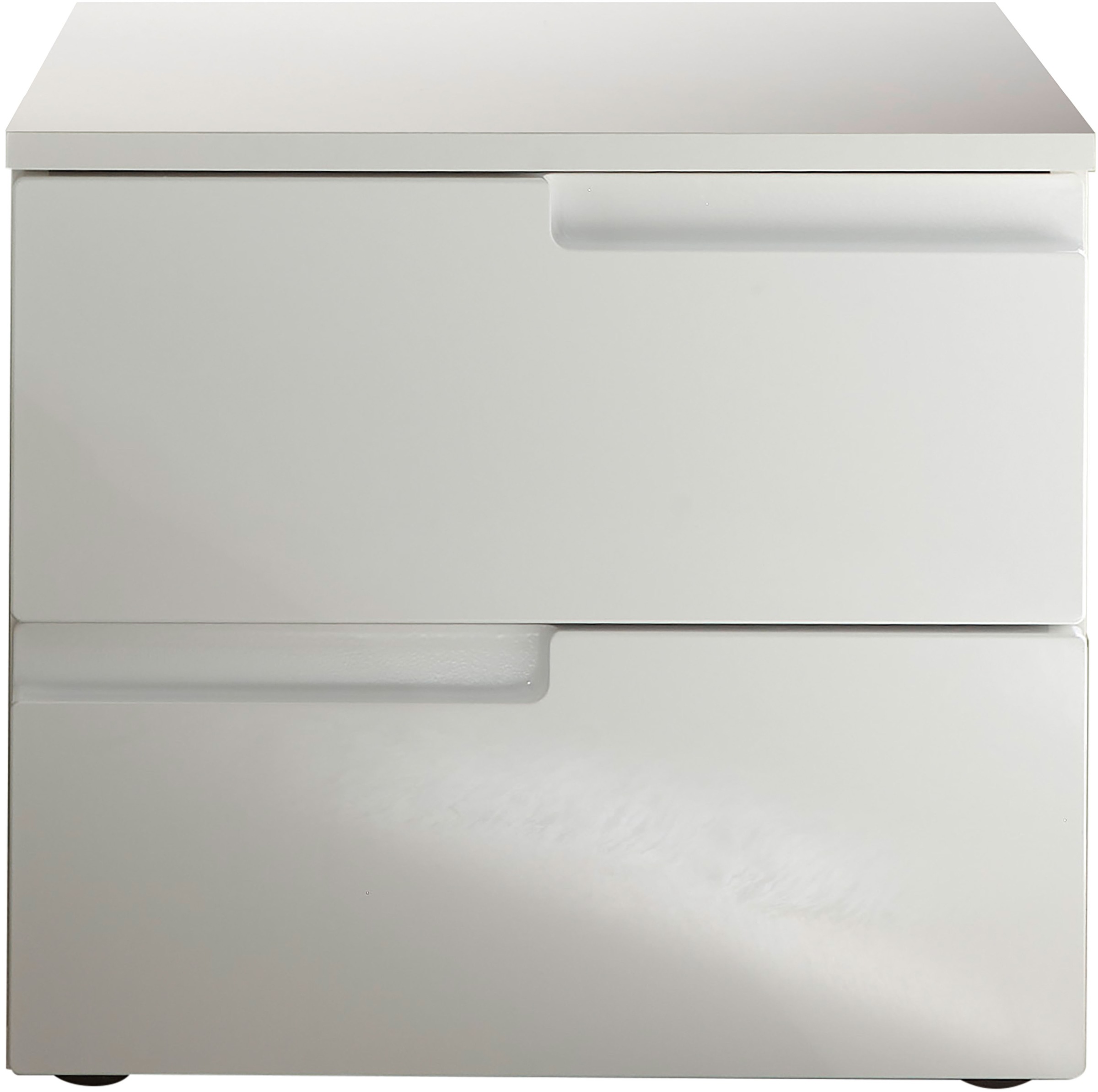 Schlafkontor Nachtkommode »Spice Nachttisch, Nachtkonsole, Nachtkästchen« Ausfräsung als Griffmulde und optisches Highlight