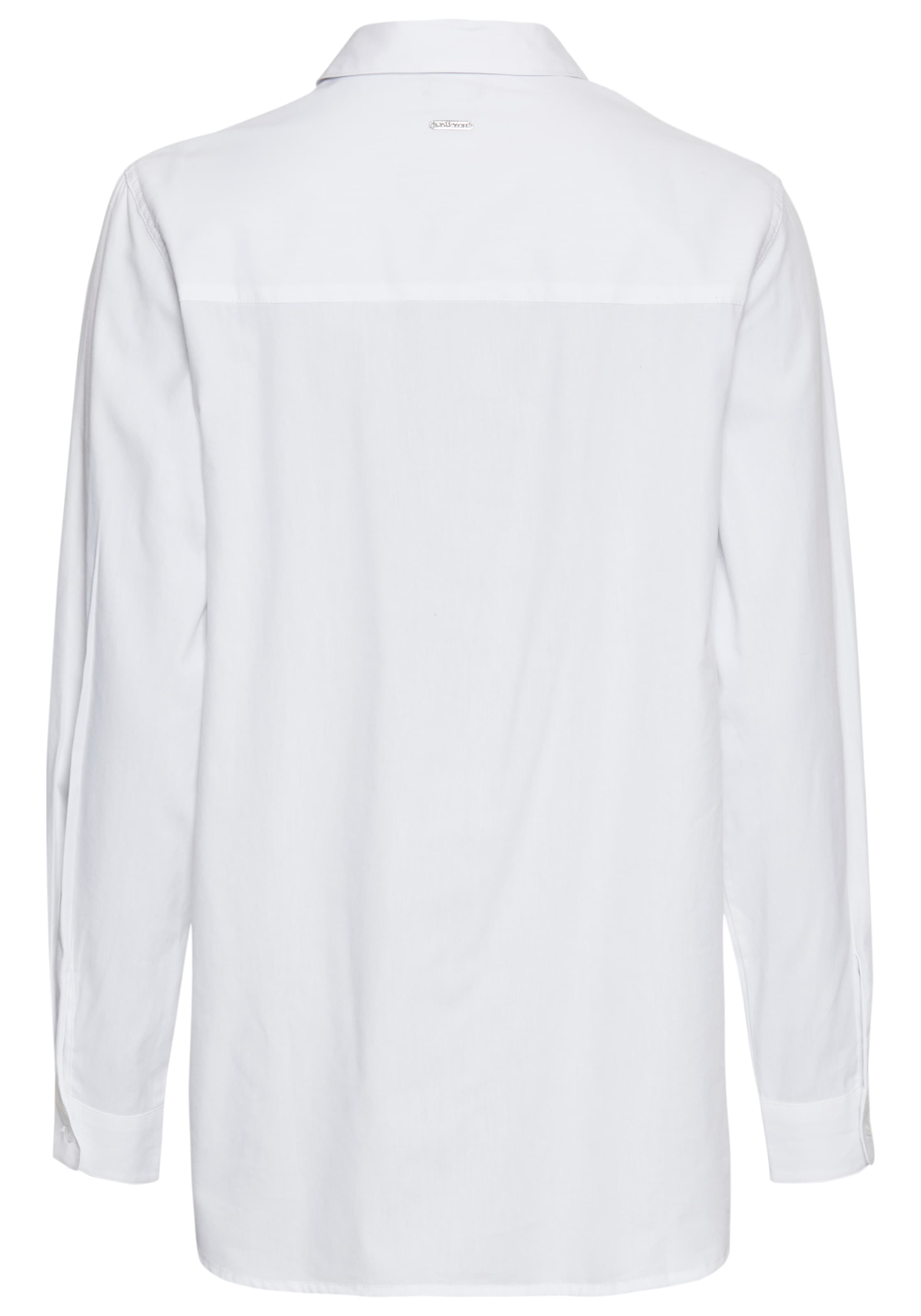 Laura Scott Longbluse, mit Brusttasche