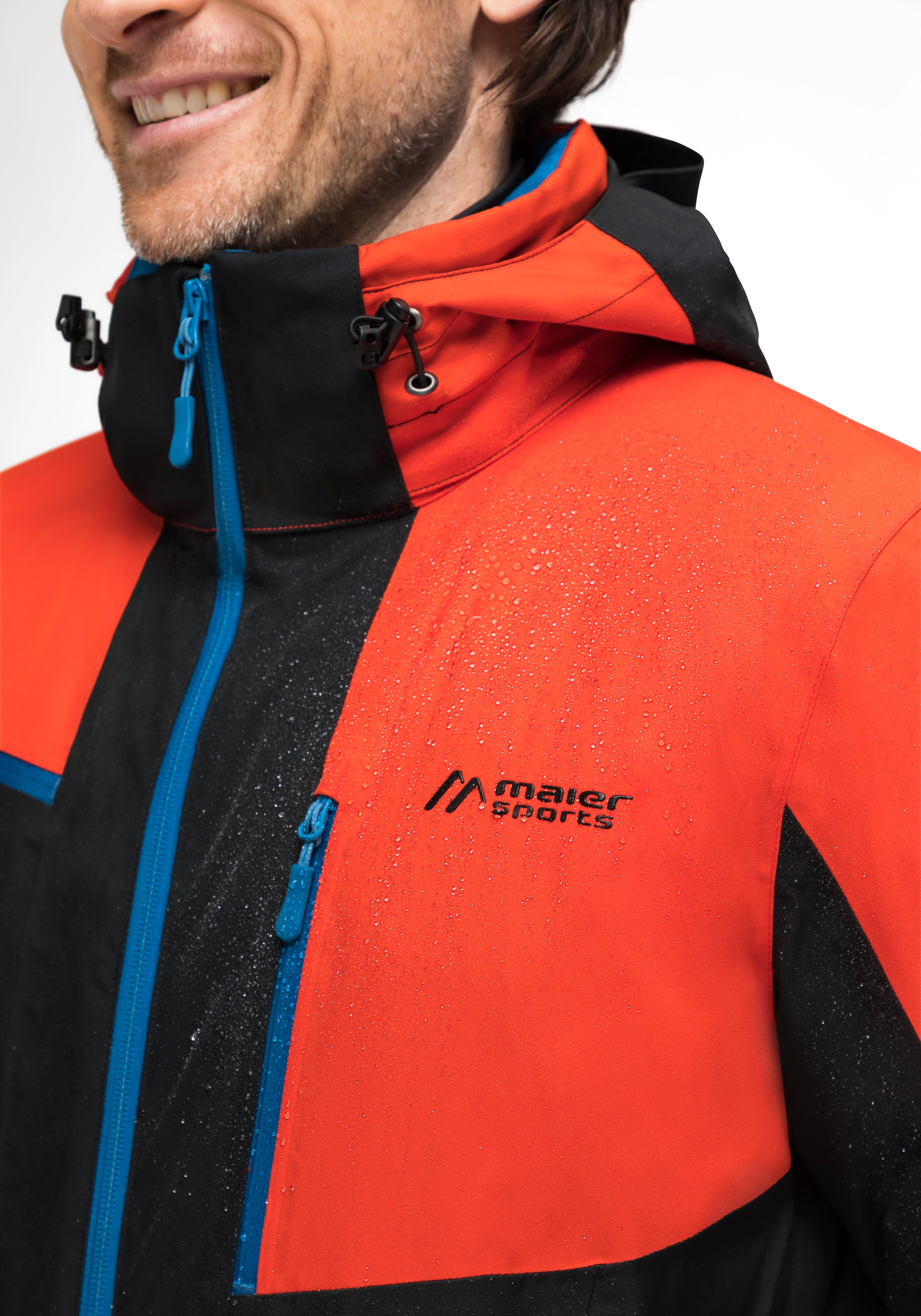 Maier Sports Skijacke »Monzabon M«, sportliche, anpassungsfähige Jacke für die Skipiste