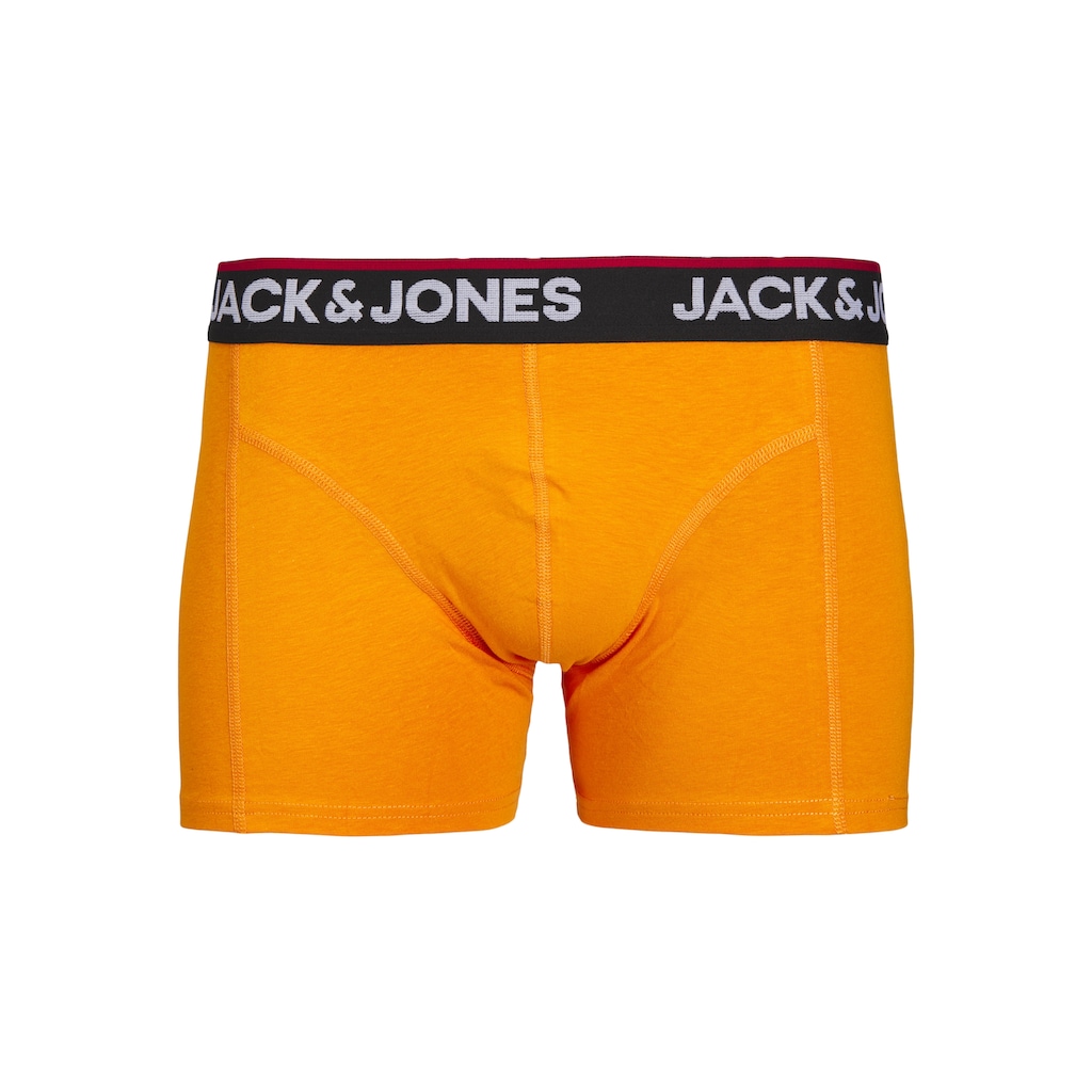Jack & Jones Boxershorts »JACTOPLINE SOLID TRUNKS 5 PACK BOX«, (Packung, 5 St.)