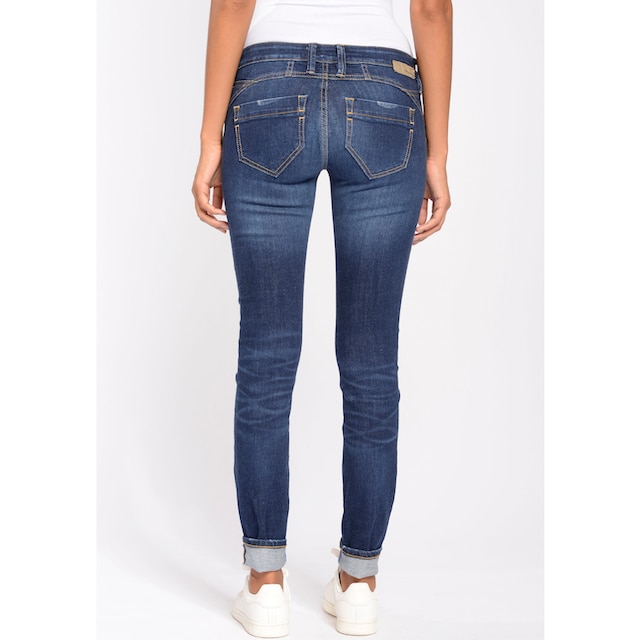 bestellen niedriger mit GANG Skinny-fit-Jeans »94NENA«, für BAUR | Leibhöhe