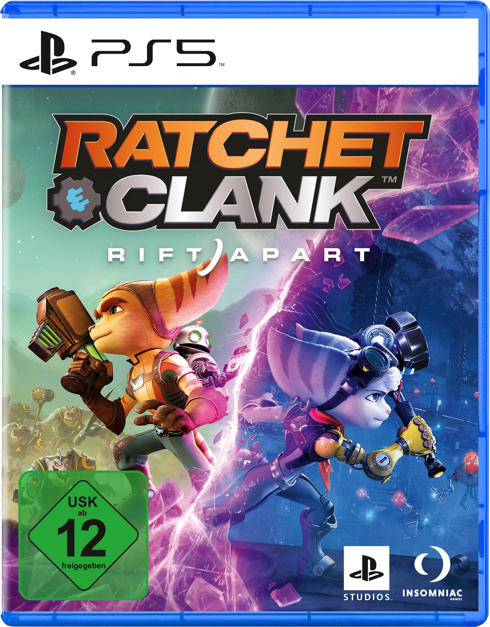 PLAYSTATION 5 Spielesoftware "Ratchet & Clank: Rift Apart", PlayStation 5, bunt, Spielesoftware