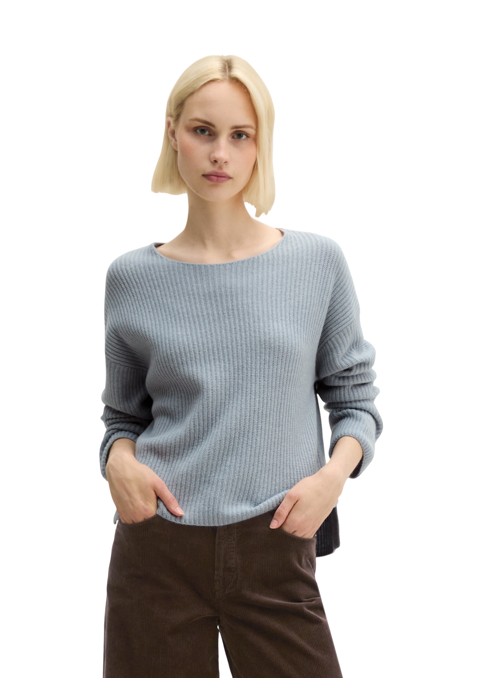 Marc OPolo Strickpullover "aus weichem Schurwolle-Mix"