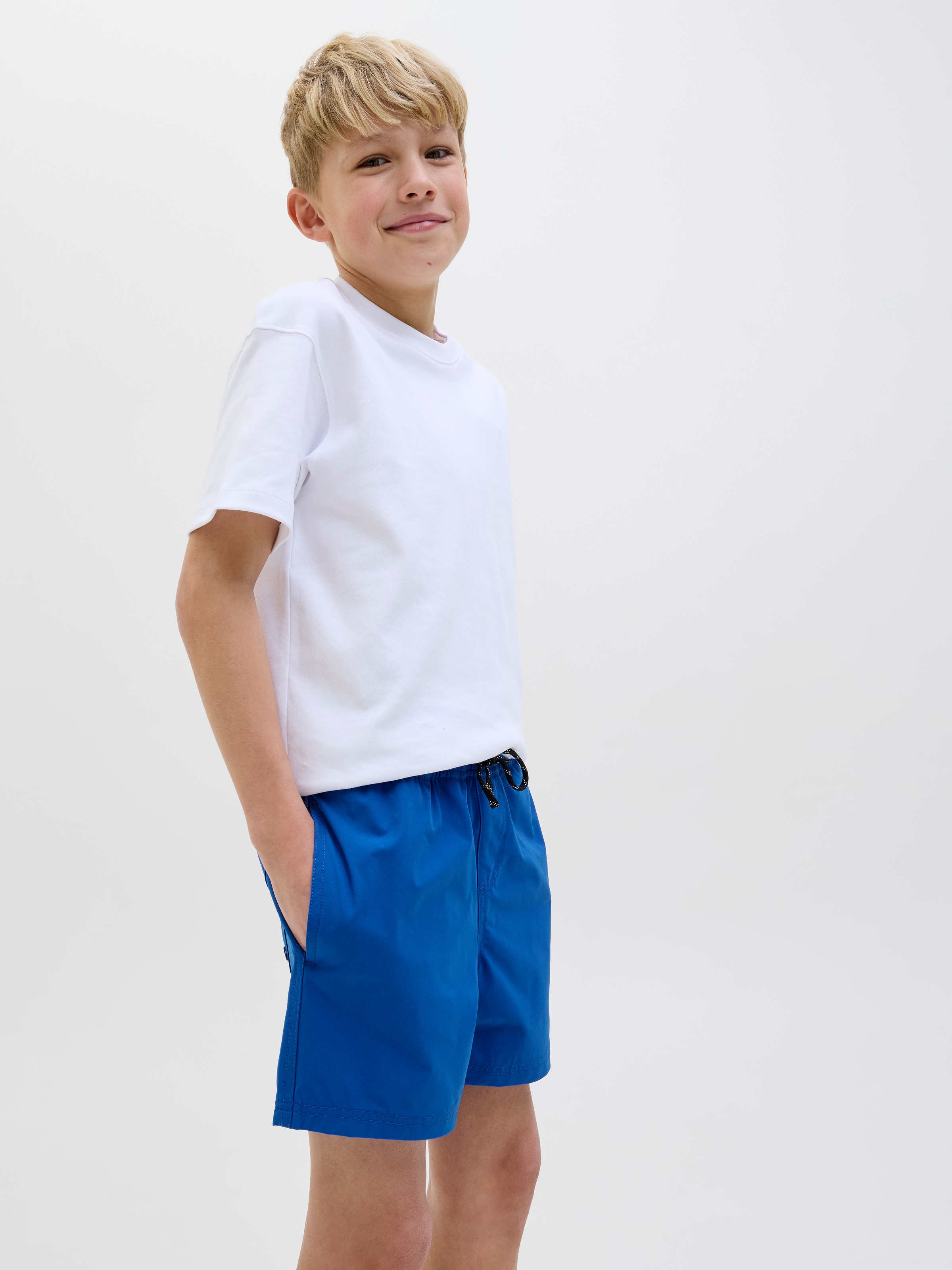 Jack & Jones Junior Badeshorts »JPSTMAUI JJSWIM DB WB AKM SN JNR«
