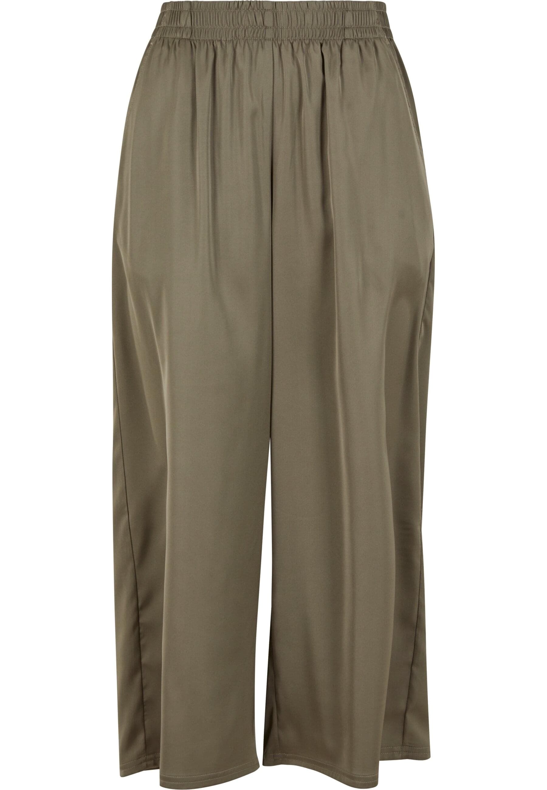 URBAN CLASSICS Stoffhose "Urban Classics Ladies Satin Wide Leg Culotte", (1 günstig online kaufen
