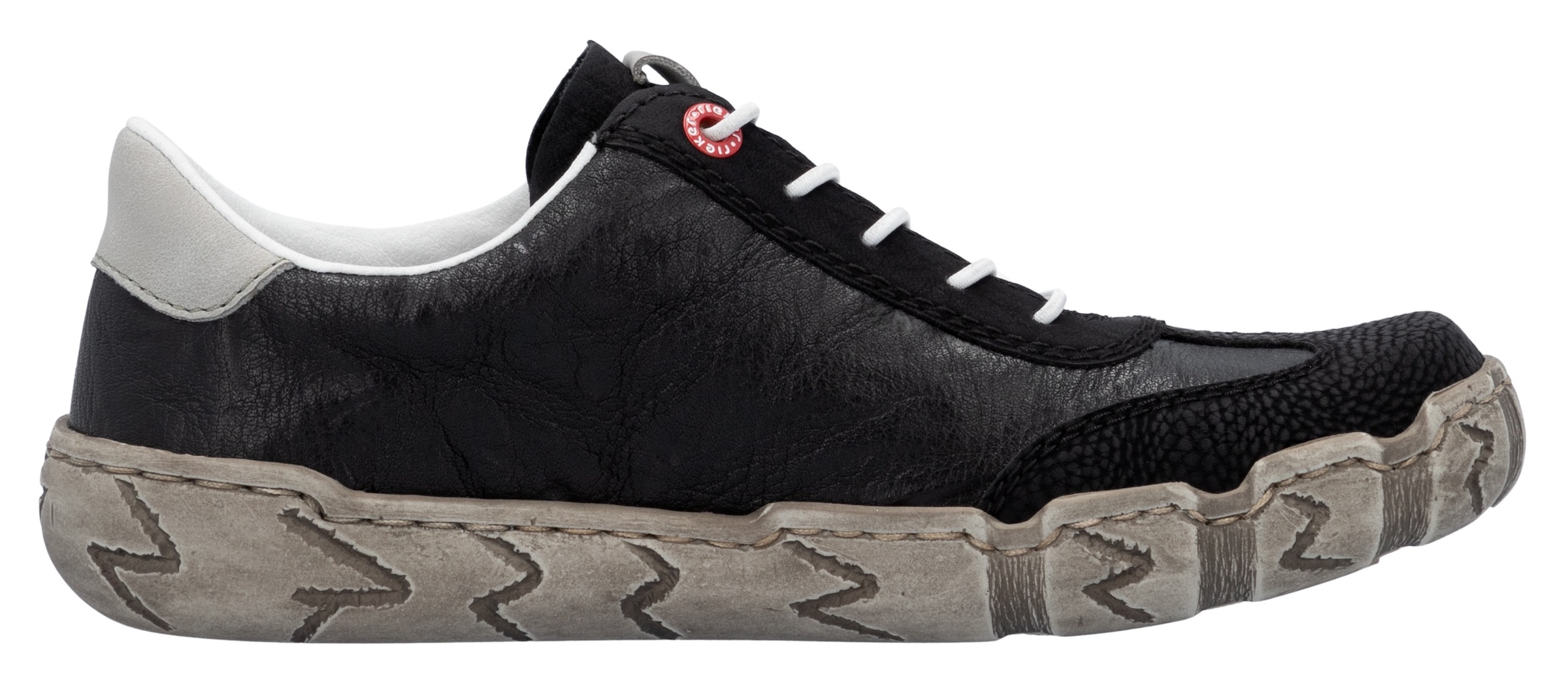 Rieker Slip-On Sneaker, Halbschuh, Schlupfschuh, Freizeitschuh mit weicher Innensohle