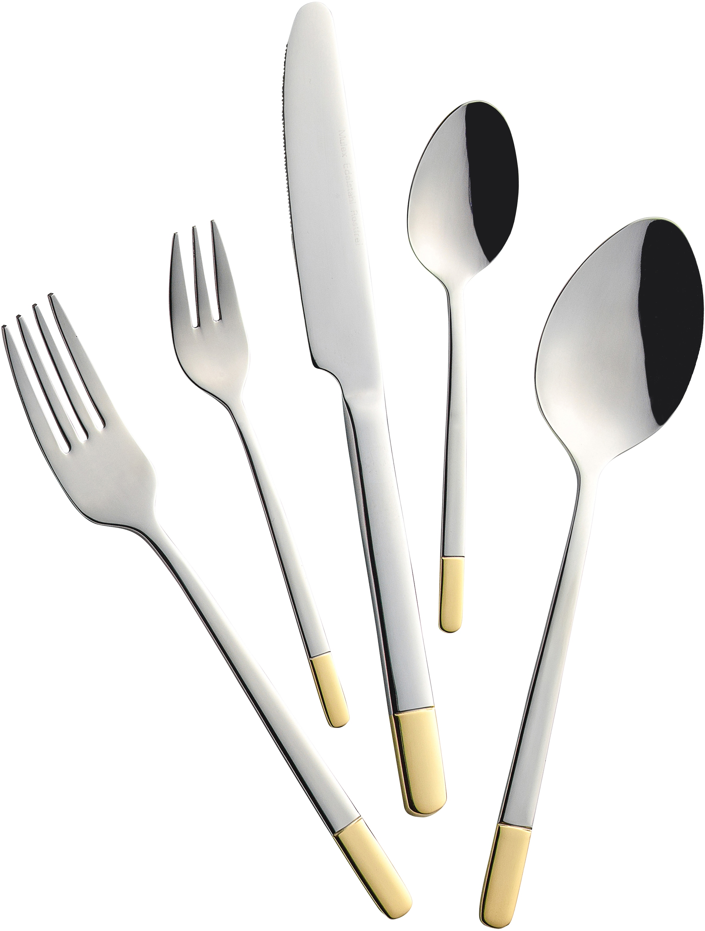 Mulex Besteck-Set "Oceanside" dekorvergoldet günstig online kaufen