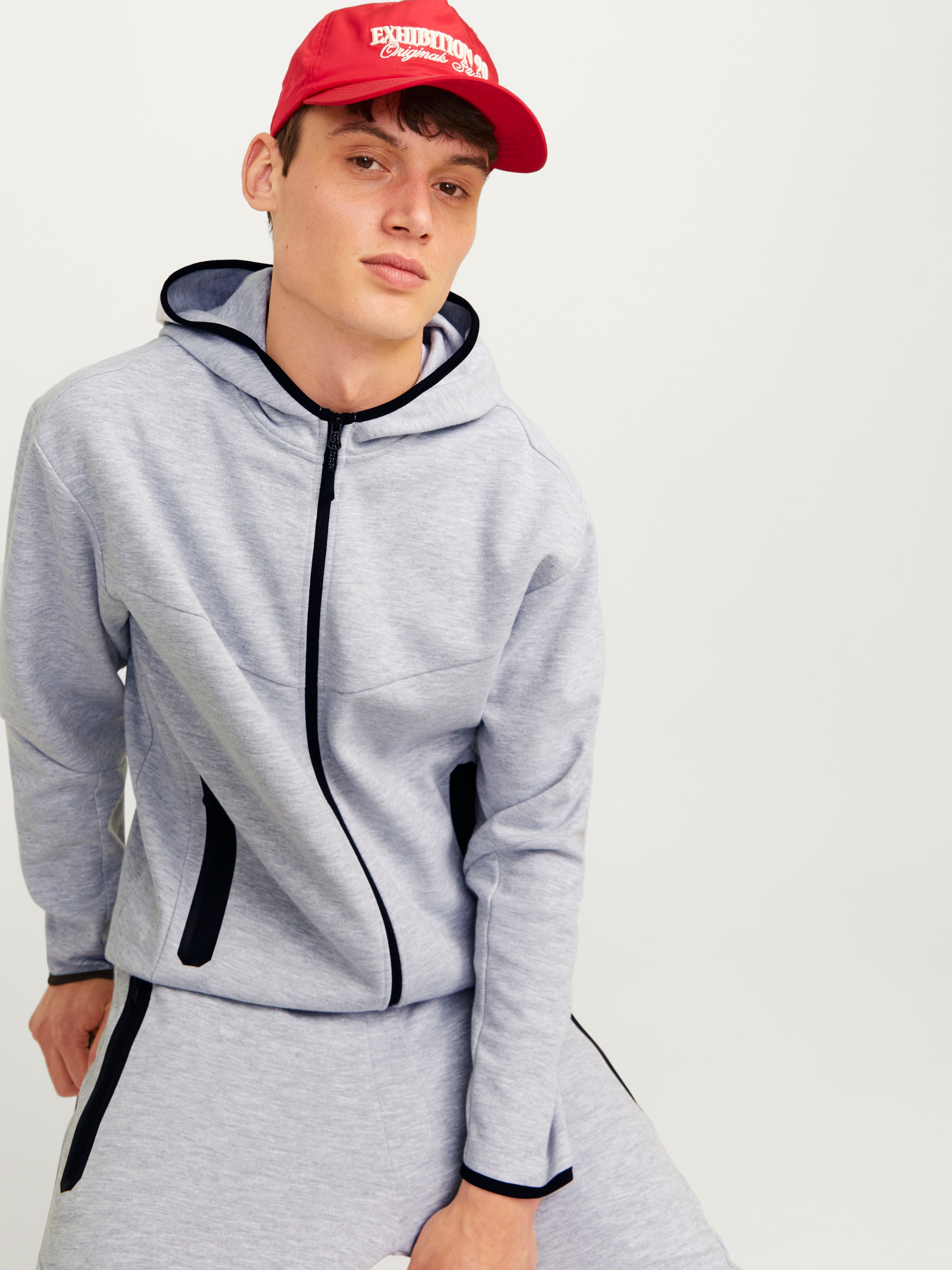 Jack & Jones Sweatjacke "JCOFUSION SWEAT ZIP HOOD NOOS" günstig online kaufen