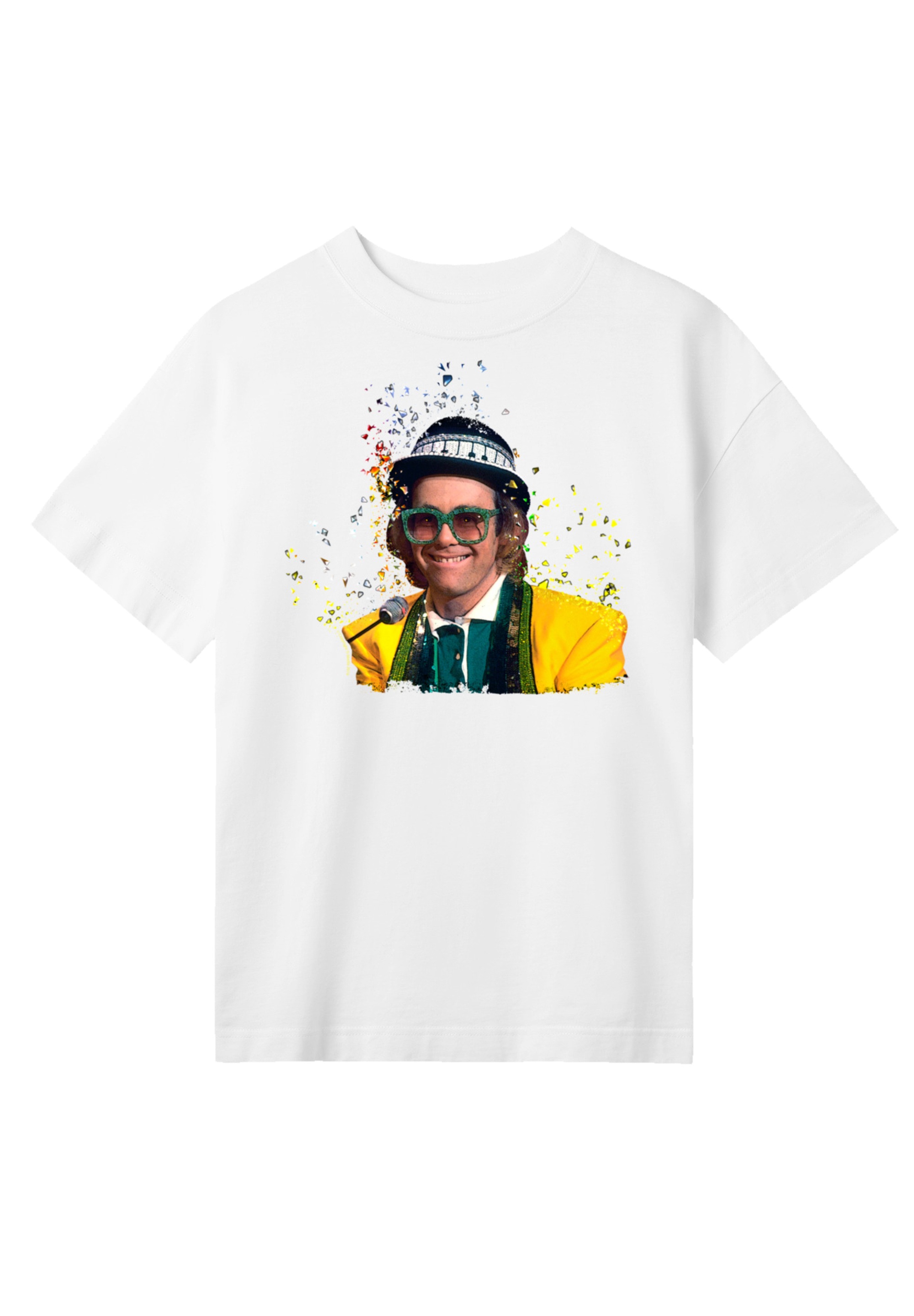 F4NT4STIC T-Shirt "TV Times Elton John At The Piano 1977", Premium Qualität günstig online kaufen