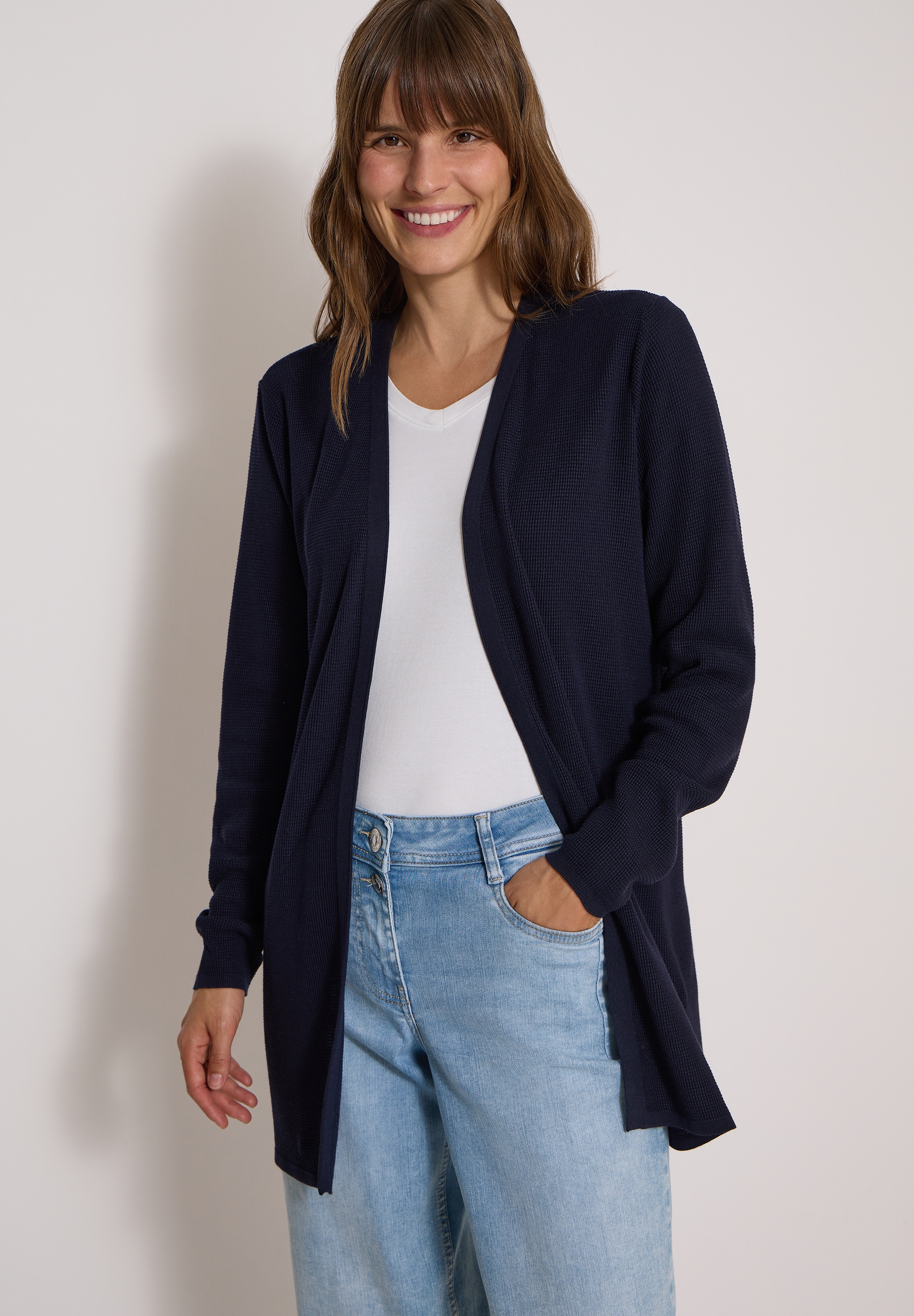 Cecil Cardigan in Unifarbe