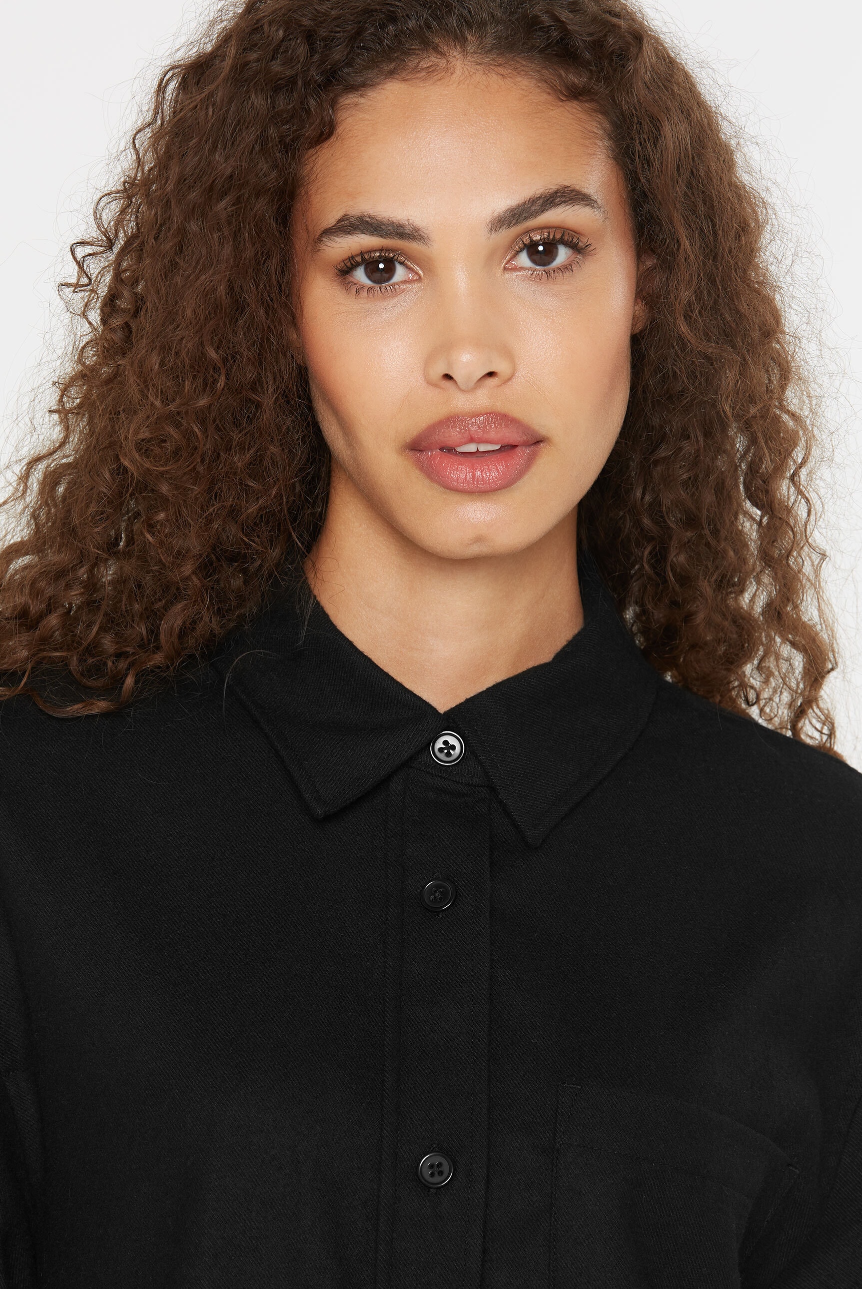 SENSES.THE LABEL Langarmbluse mit Brusttasche