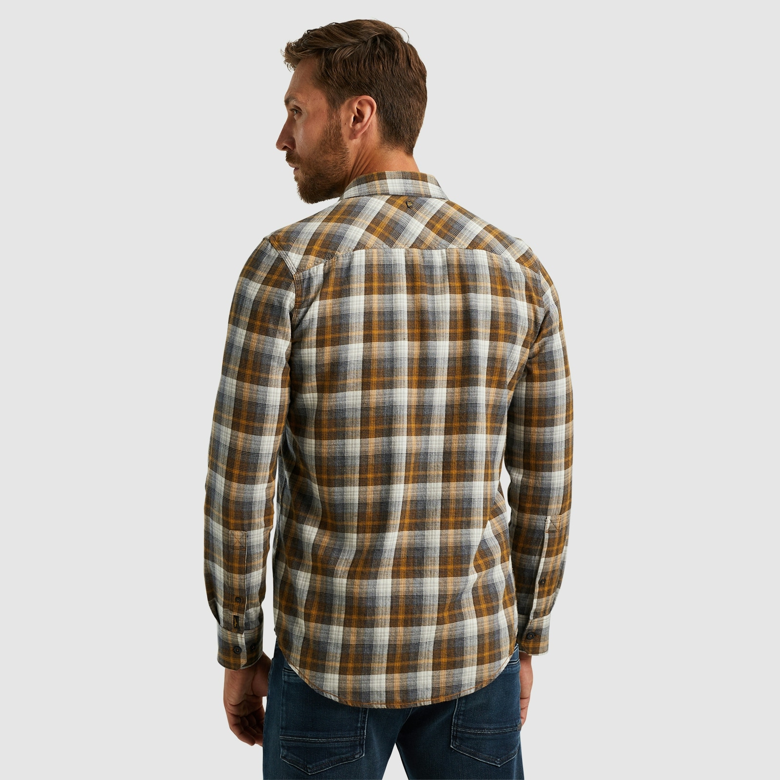 PME LEGEND Karohemd »Long Sleeve Shirt Twill Yarndyed Check«, mit Karomuster