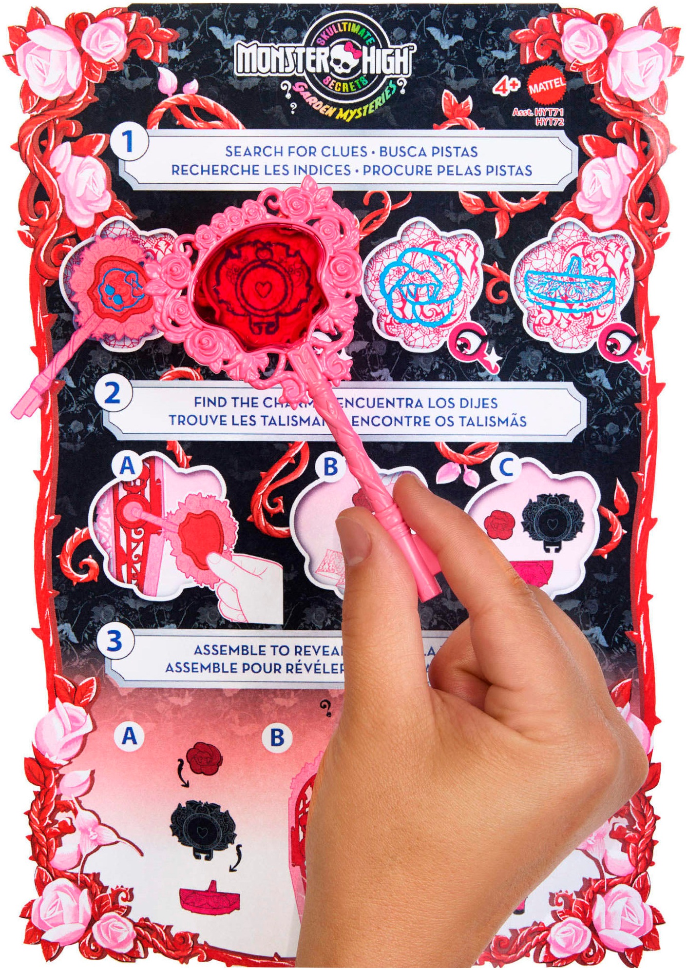 MonsterHigh™ Anziehpuppe »Skulltimate Secrets: Garden Mysteries, Draculaura«