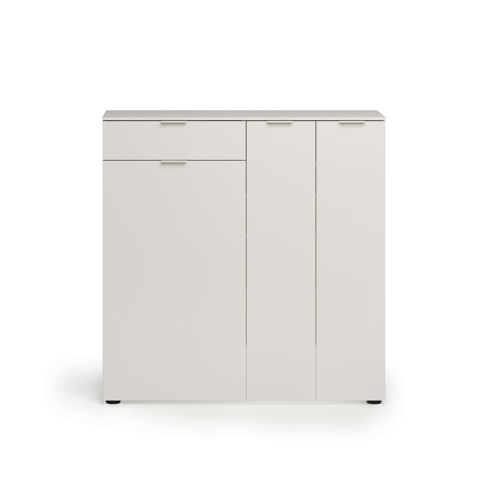 Home affaire Schuhschrank »ATRIO, Kommode, Schuhkommode,3 Türen, 1 Schublade, Hochglanz lackiert« 1 Stk. tlg. Breite 120 cm,Höhe 116,6 cm, ca. 24 paar Schuhe, Made in Italy