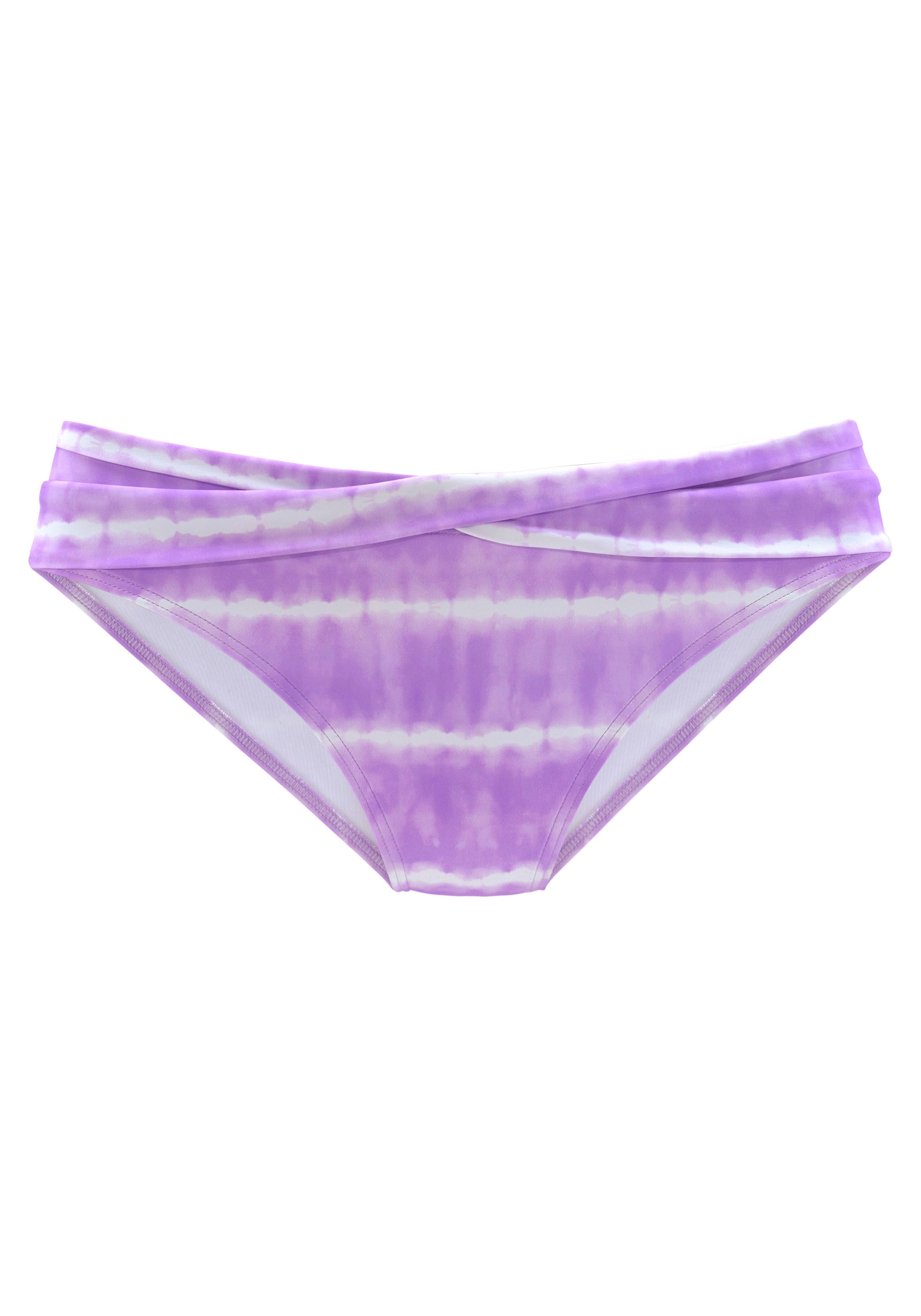 s.Oliver Bikini-Hose "Enja" mit Umschlagbund in V-Form günstig online kaufen