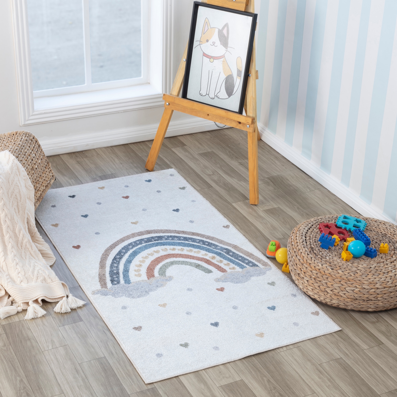 Livabliss Kinderteppich "ARCADIA" rechteckig 6 mm Höhe Kids günstig online kaufen
