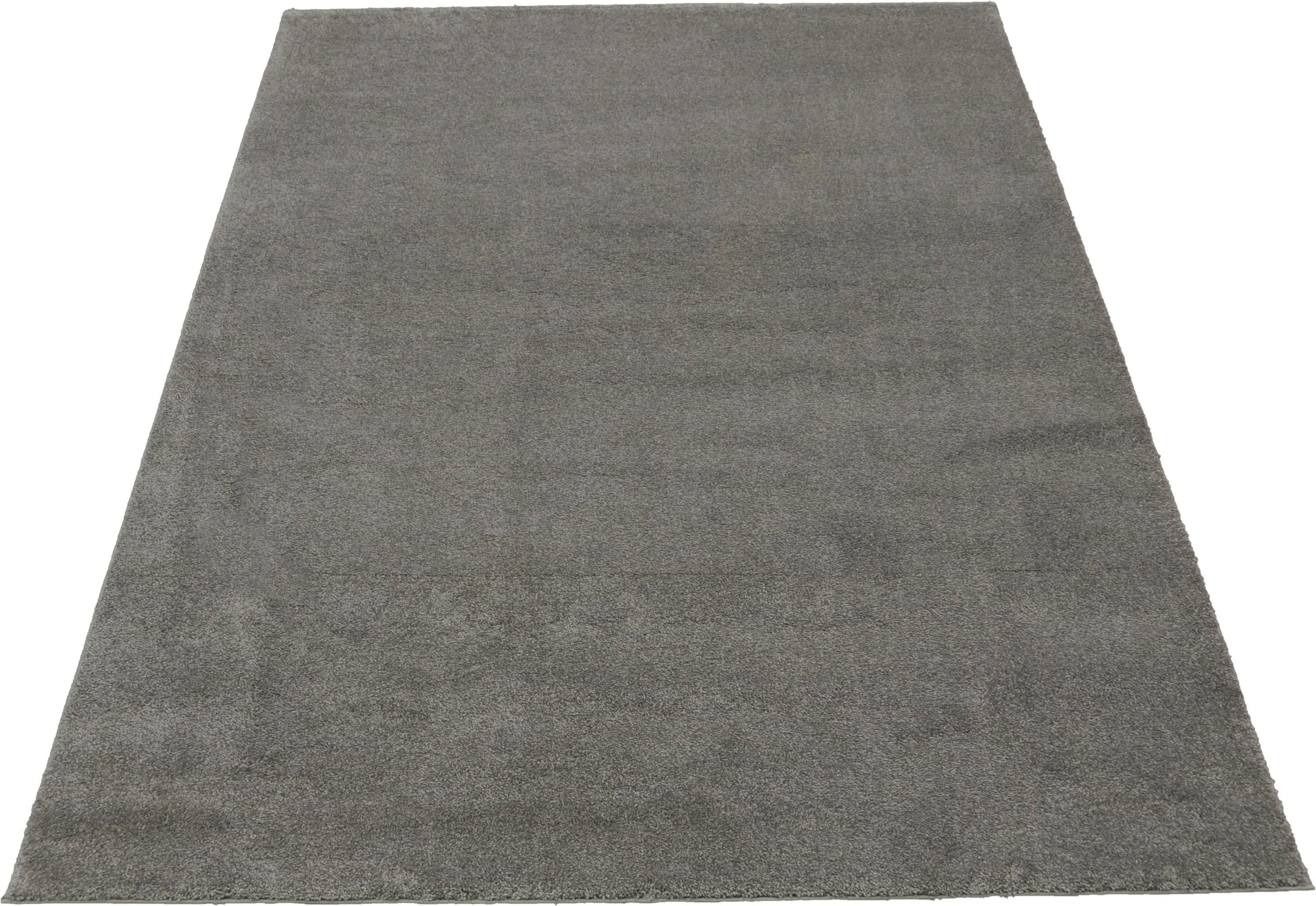 merinos Teppich »Montana«, rechteckig, 20 mm Höhe, Kurzflor, Uni-Farben, besonders weich