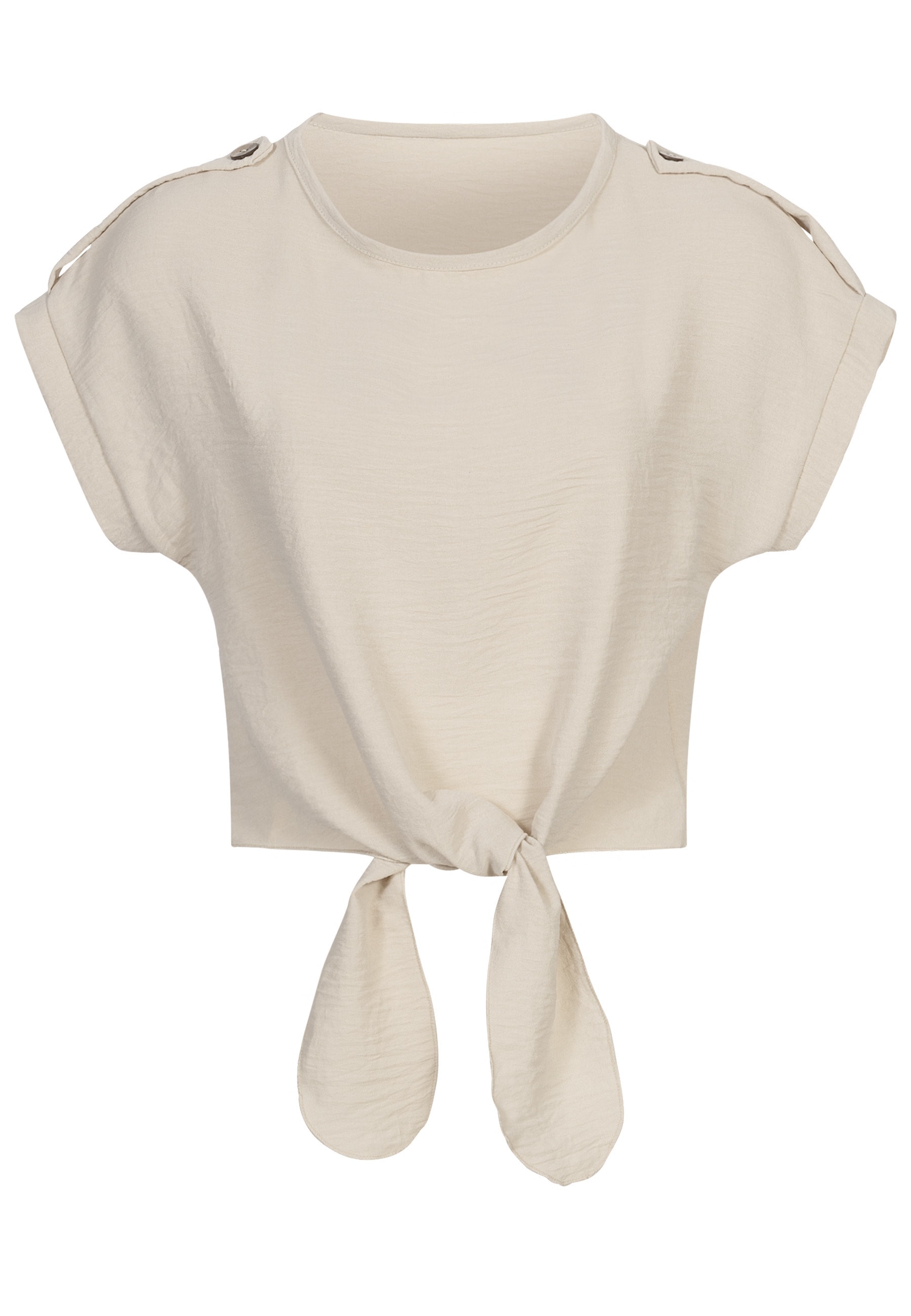 CLOUD 5IVE Muskelshirt "CLOUD 5IVE Musselin Top with knot detail" 1 Stk. günstig online kaufen