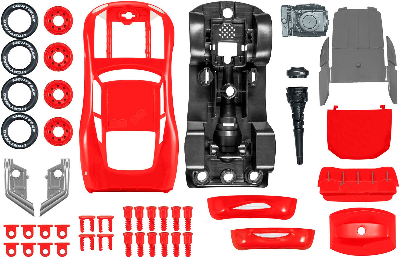 Revell® Modellbausatz »Build&Play, Lightning McQueen Disney Pixar CARS«, mit Licht & Sound