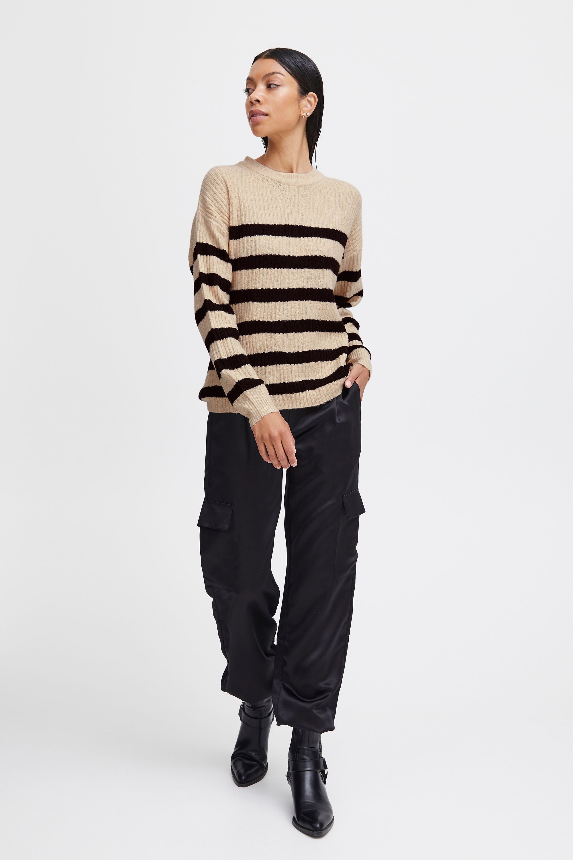 b.young Strickfleece-Pullover »Strickpullover BYOnema«