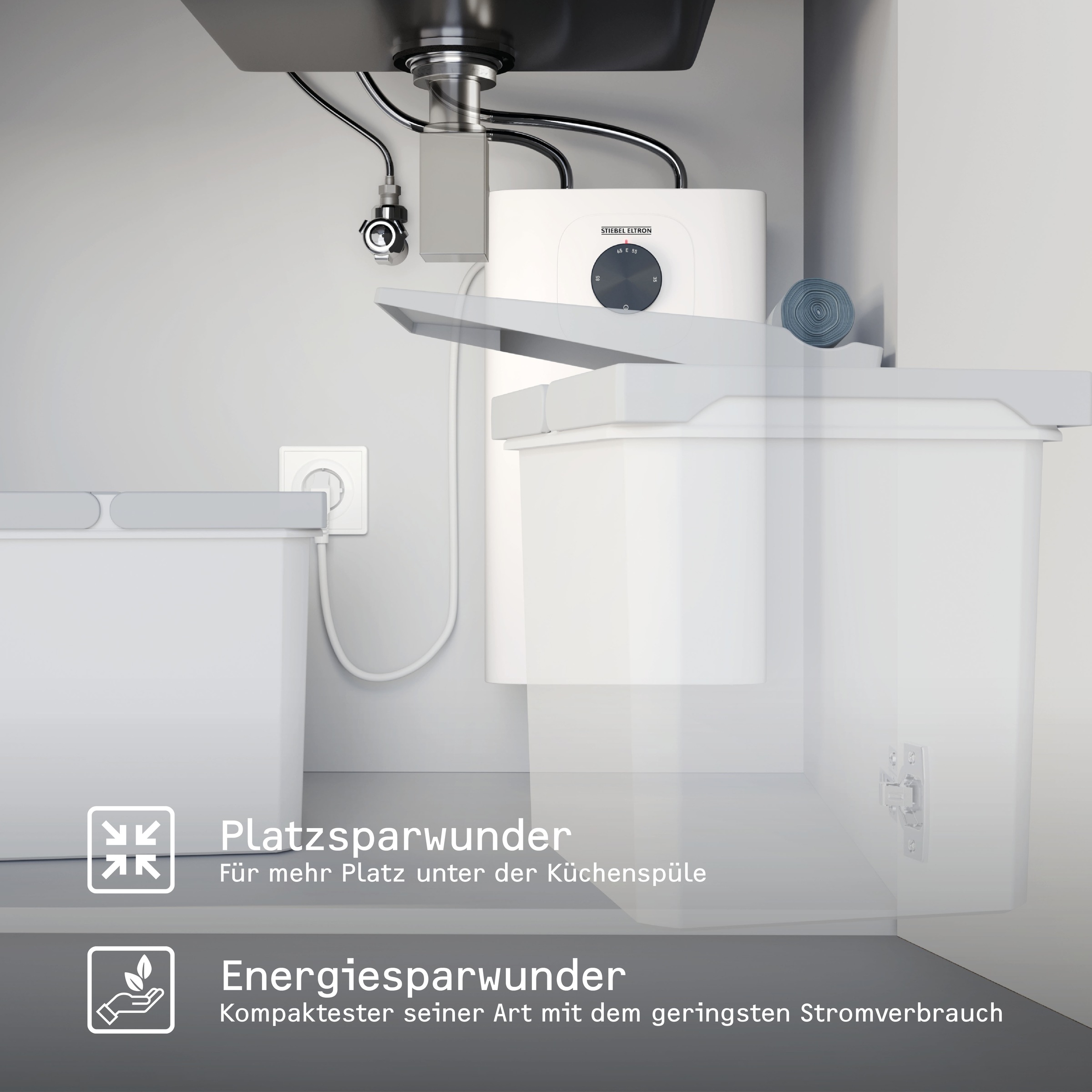 STIEBEL ELTRON Untertischspeicher "SNU 5 Plus" Set, 5 l, Niederdruck, mit S günstig online kaufen