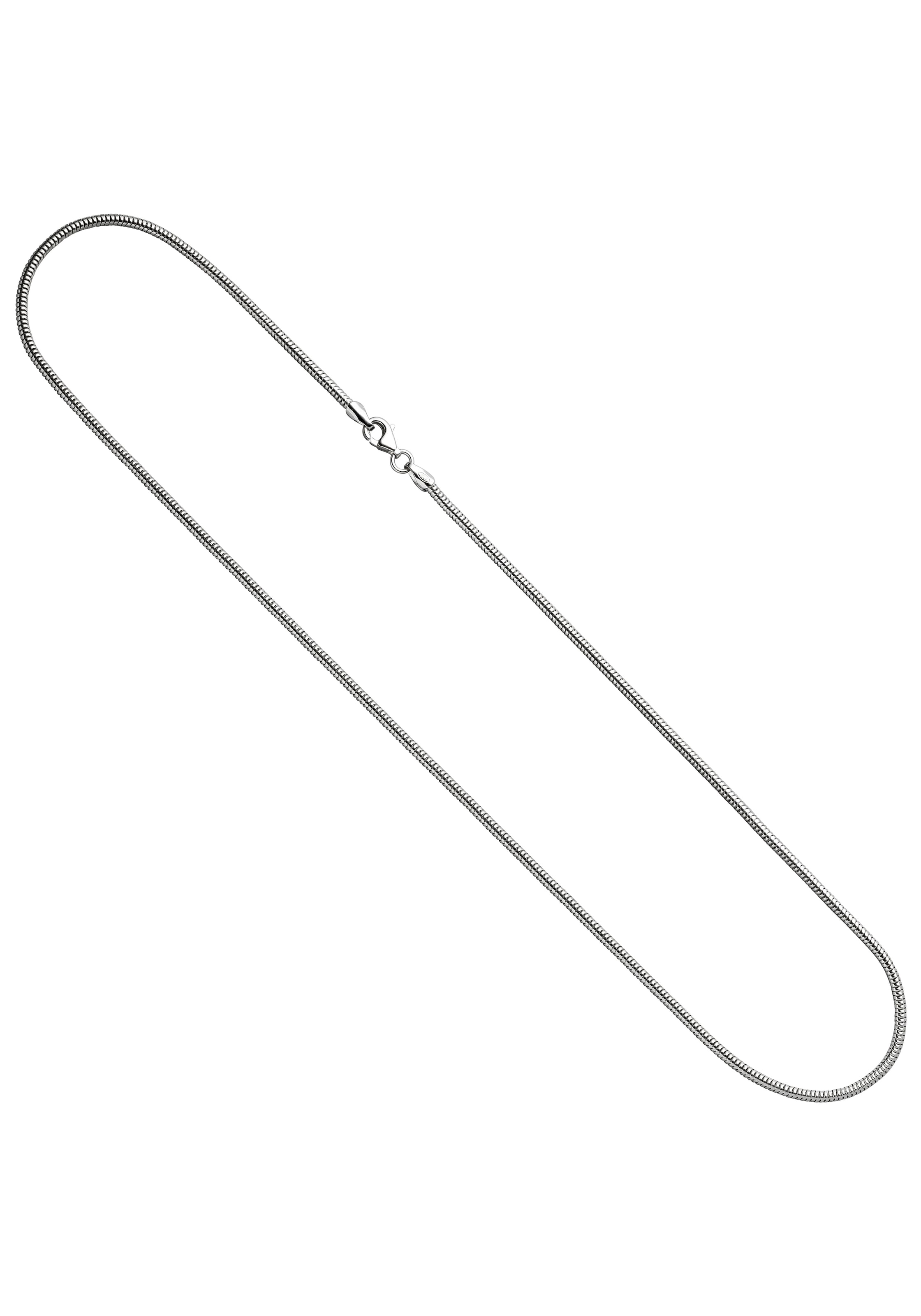 JOBO Silberkette, Schlangenkette 925 Silber 70 cm 1,9 mm