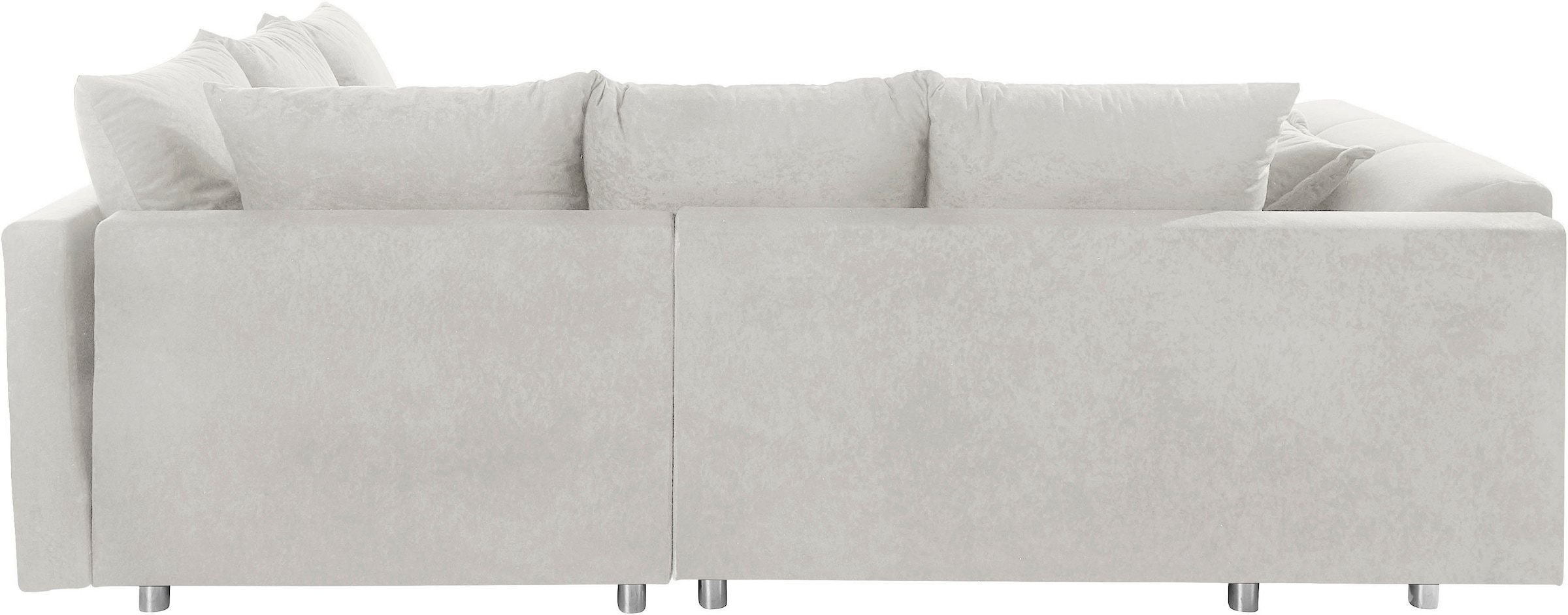 COLLECTION AB Ecksofa »(Spar-Set) Innsbruck L-Form und Hocker«, (Spar-Set), Ecksofa und Hocker, Recamiere links oder rechts montierbar