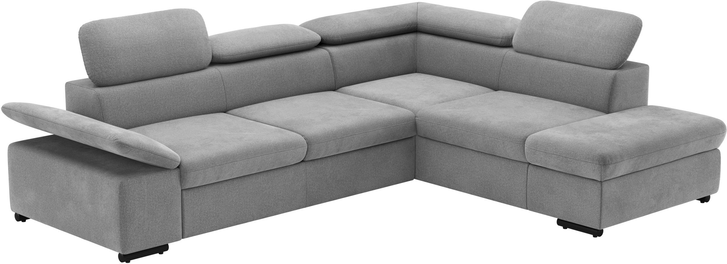 sit&more Ecksofa »Alcudia L-Form«, mit Armteilverstellung, optional Kopfteilverstellung und Bettfunktion