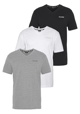 V-Shirt, (3-er Pack)