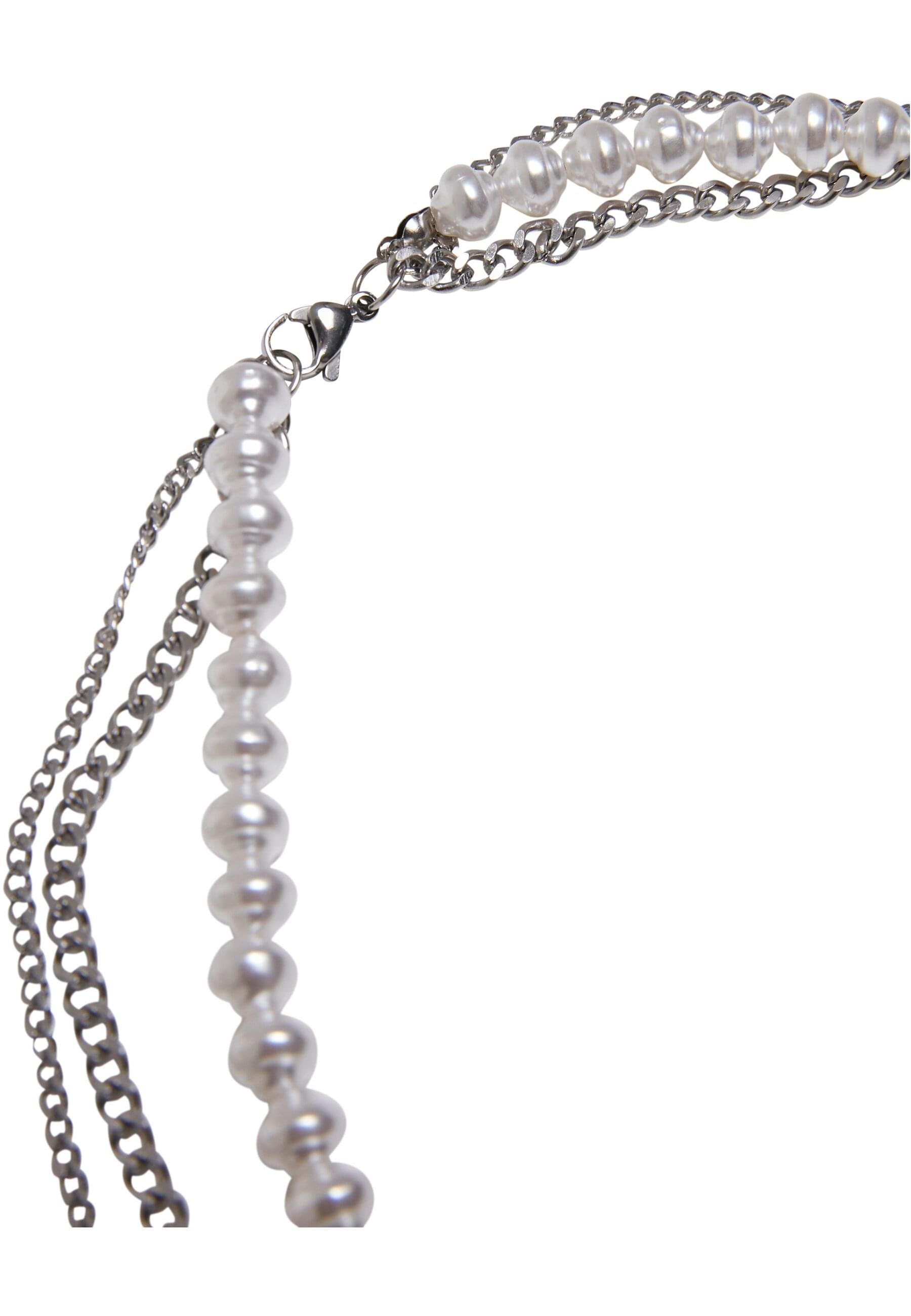 URBAN CLASSICS Halsreif »Urban Classics Unisex Meridian Pearl Layering Necklace«
