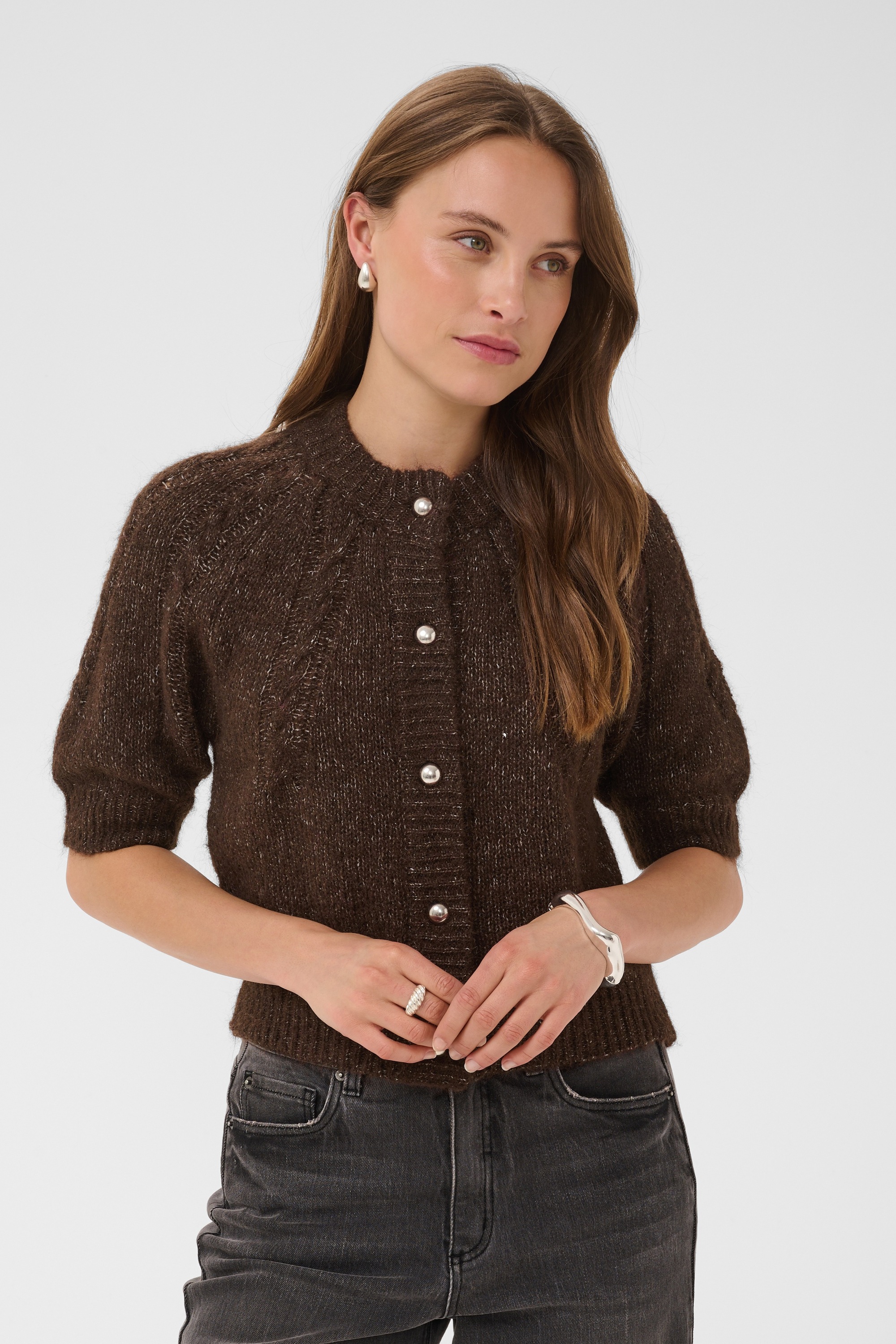 KAFFE Strickjacke »Damen Strickjacke KAcionia«